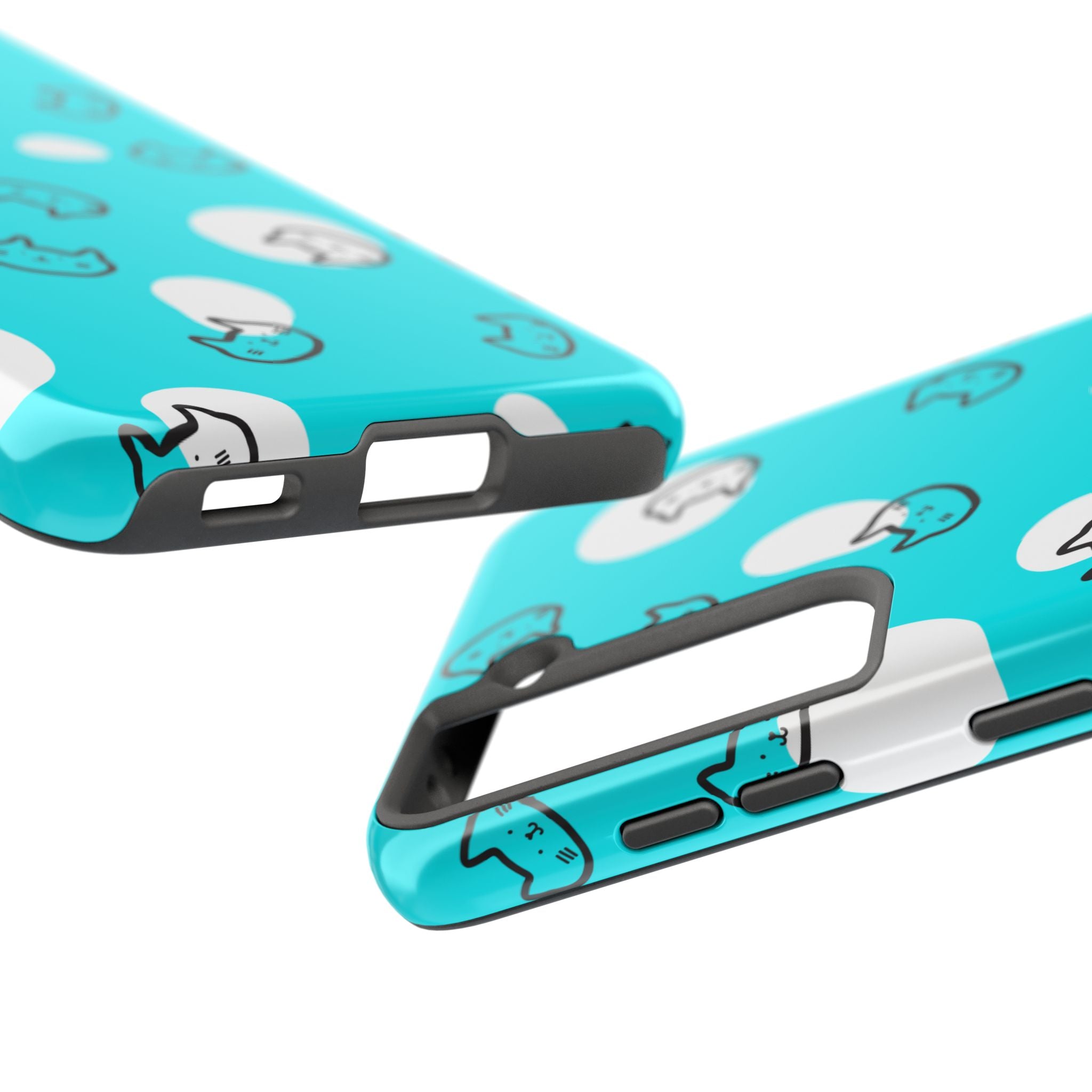 Cute Cat Pattern Cell Phone Case Tough Phone Cases