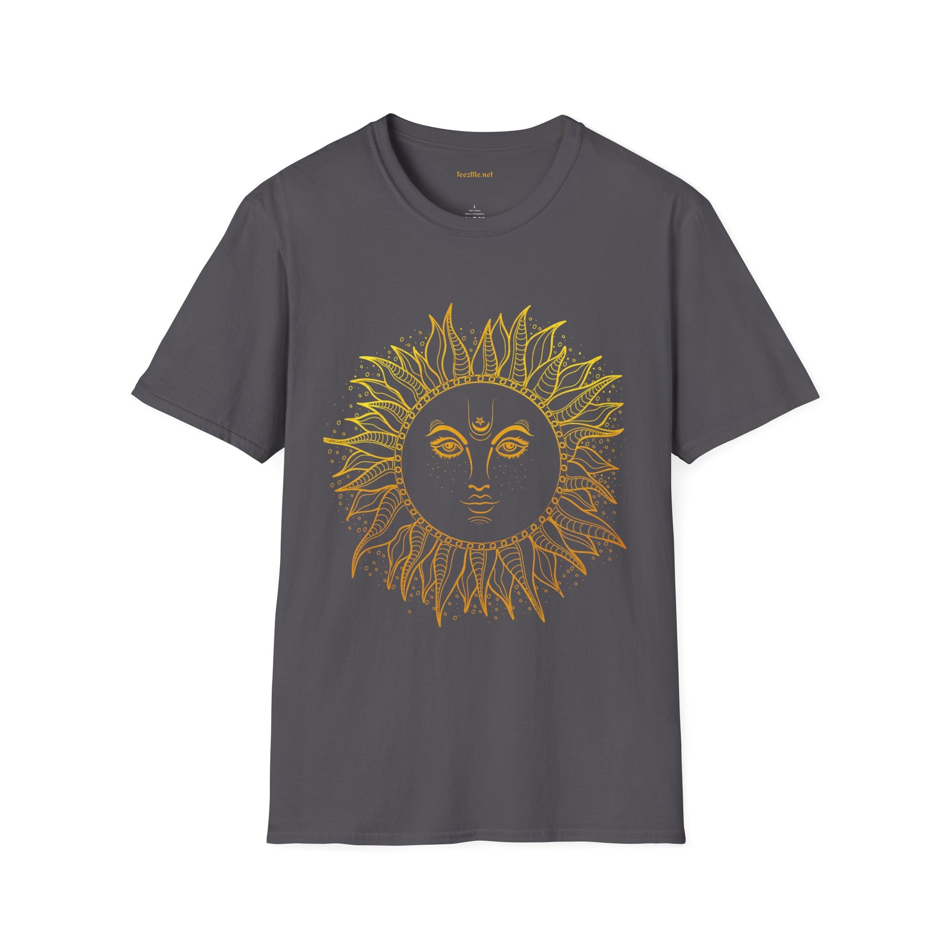 Golden Sun Unisex Softstyle T-Shirt 100% Cotton Graphic