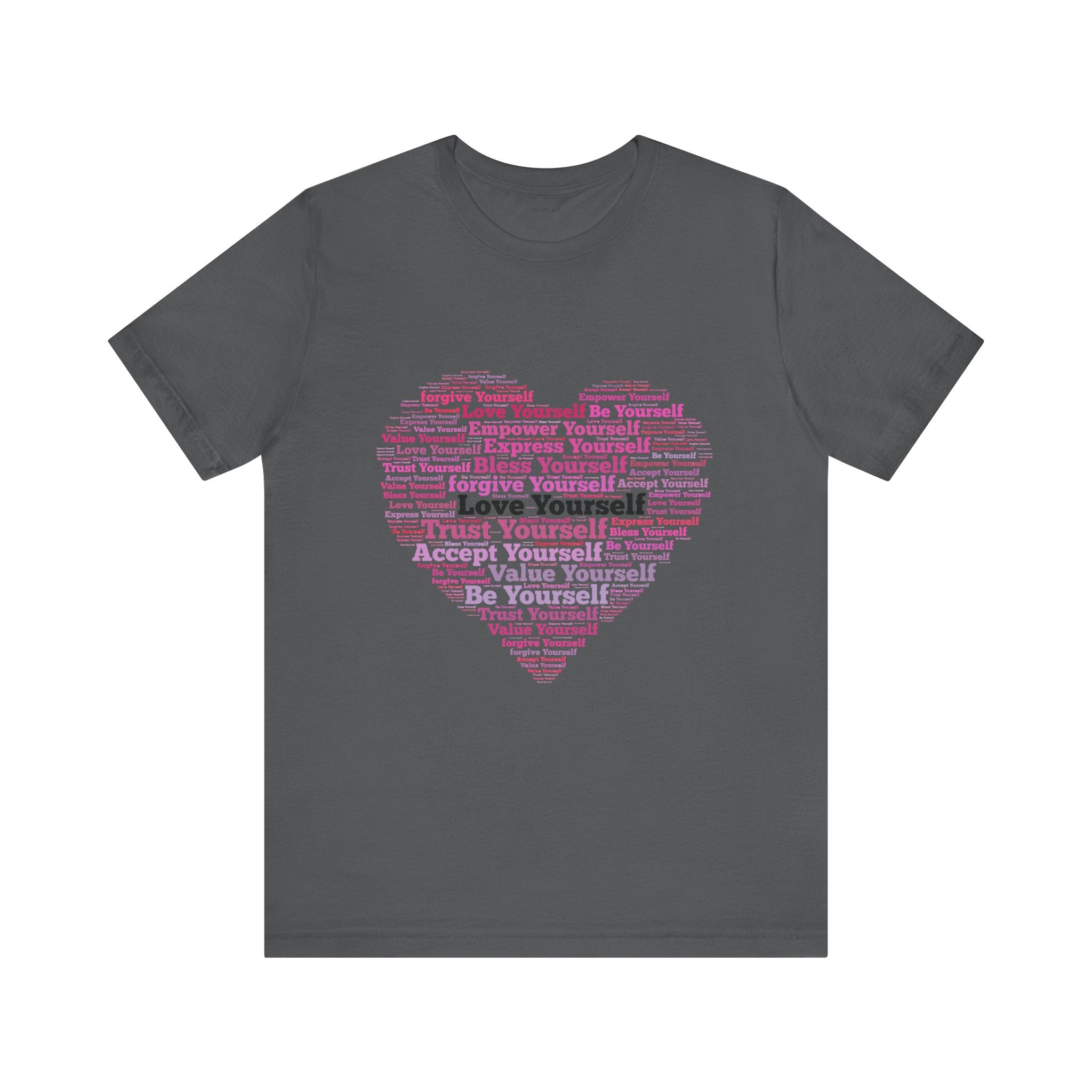 Love - Trust - Accept Yourself- Unisex Jersey Short Sleeve Tee