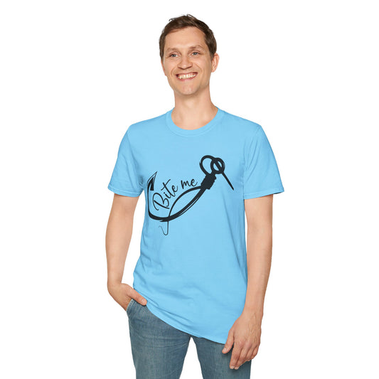 Bite Me  - Unisex Softstyle T-Shirt 100% Cotton Graphic