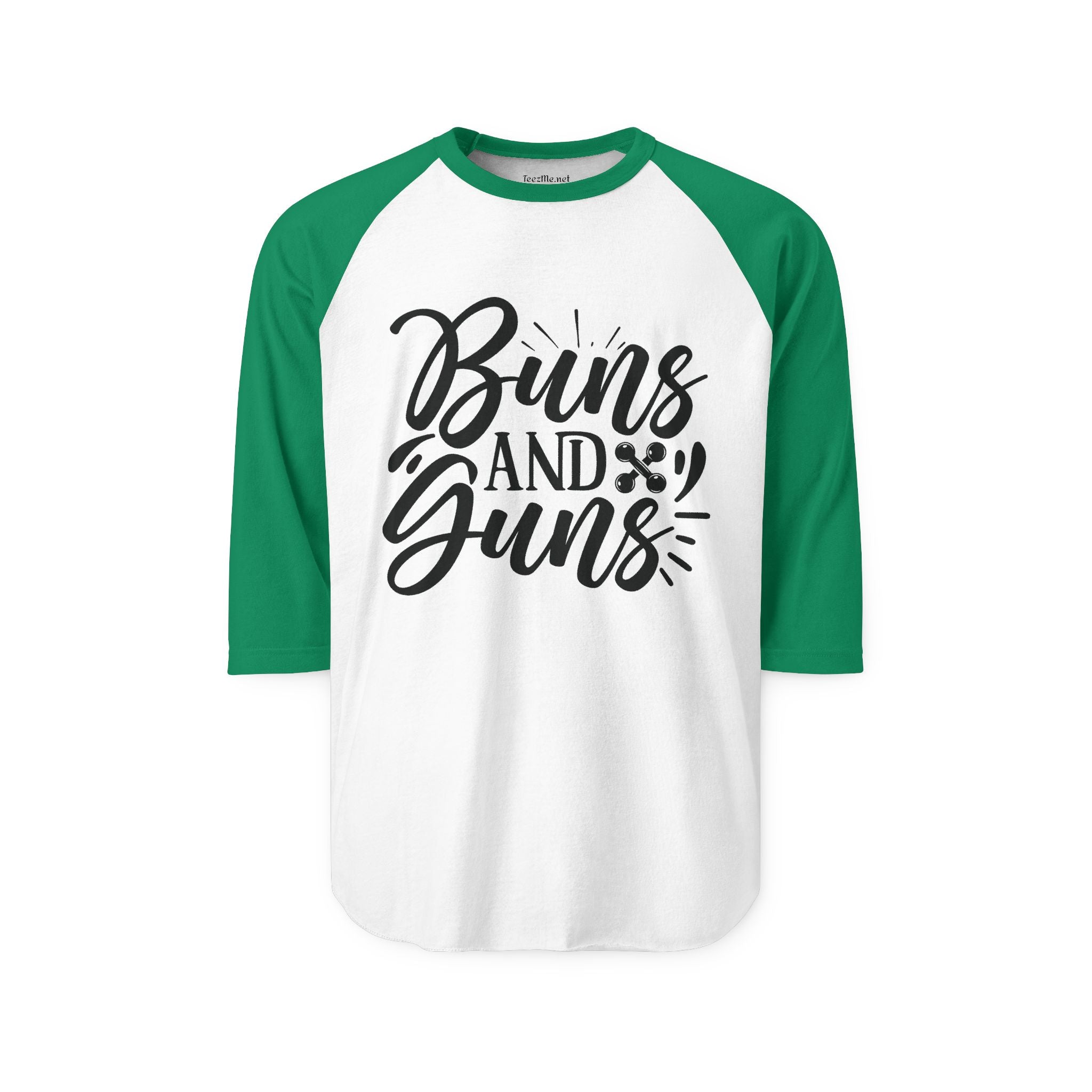 Buns and Guns Raglan Shirt