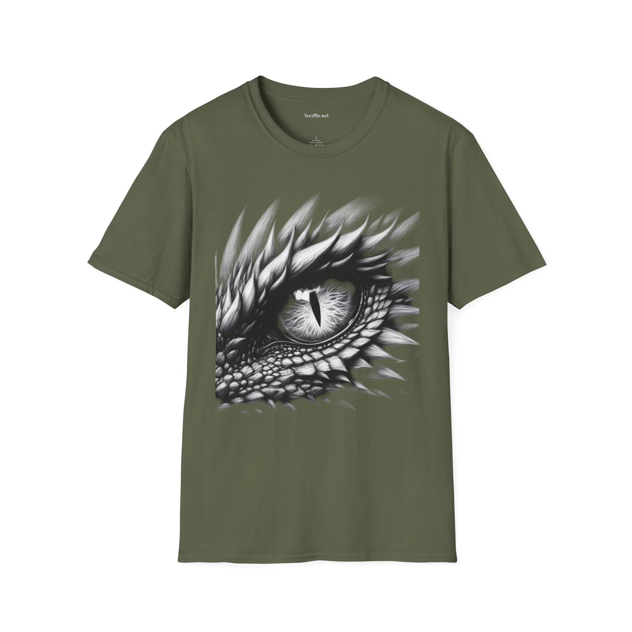 Dragon Eye - Unisex Softstyle T-Shirt 100% Cotton Graphic