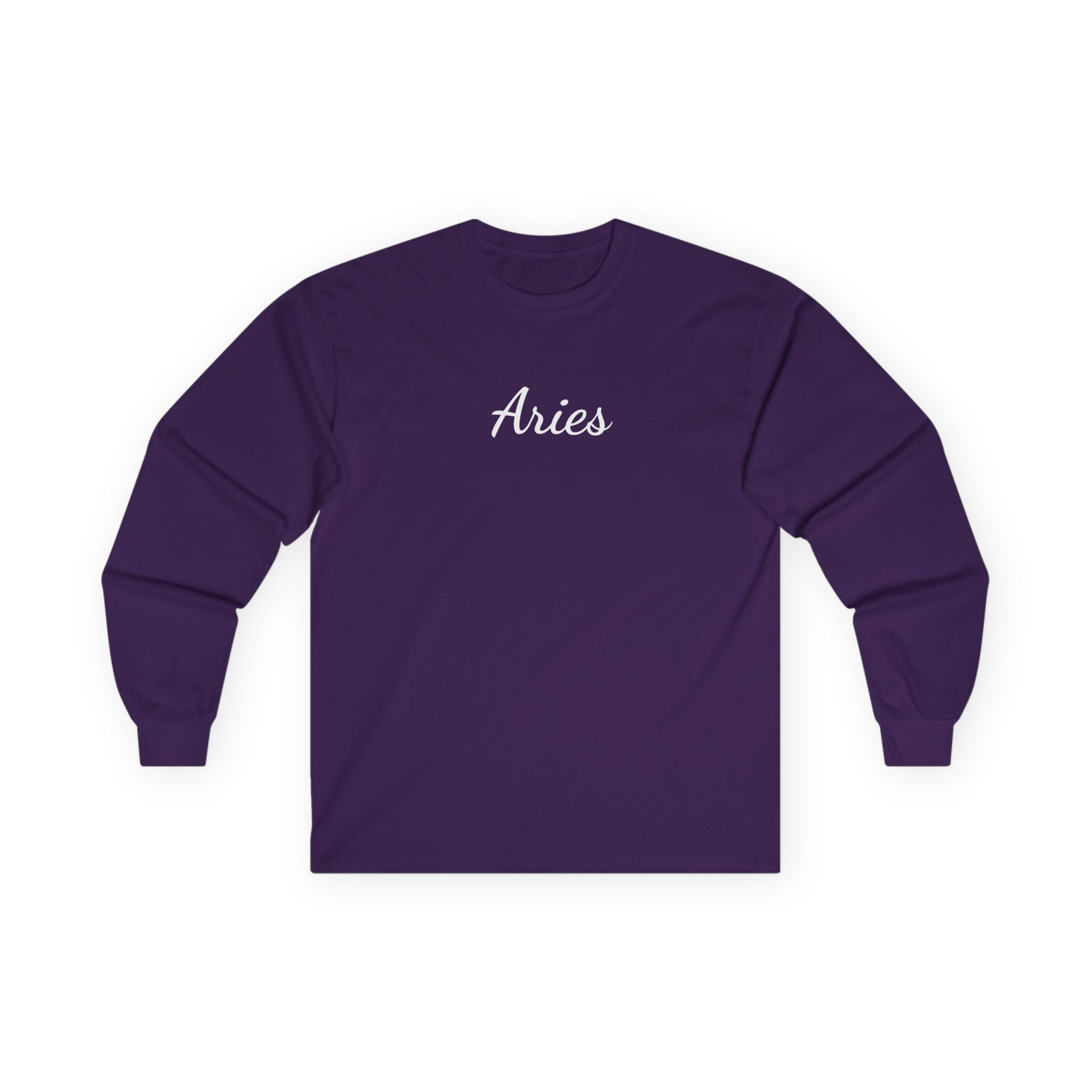 Aries - Unisex Ultra Cotton Long Sleeve Tee #zodiac #tarot