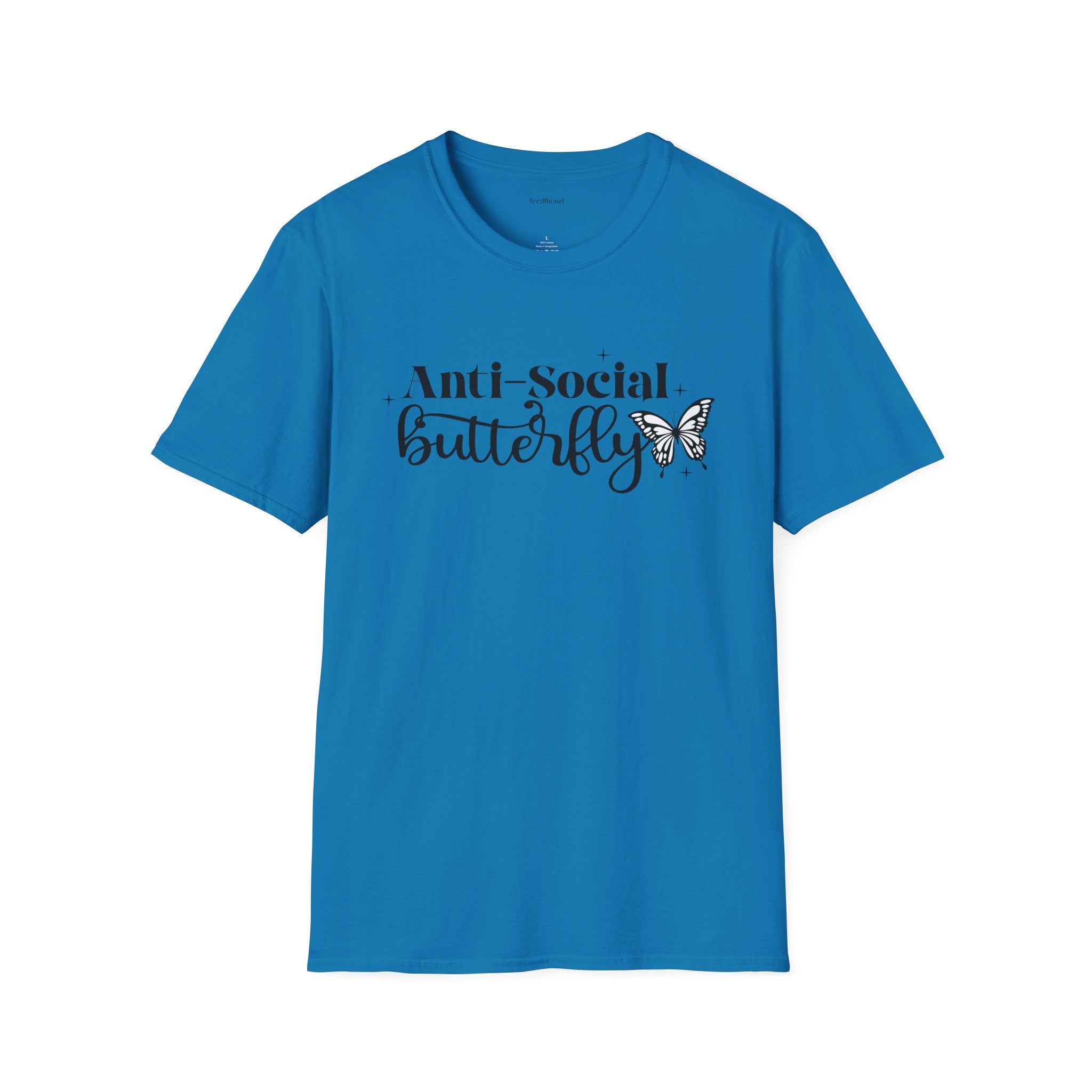 Anti-Social Butterfly T-Shirt — Cute Introvert Graphic Tee
