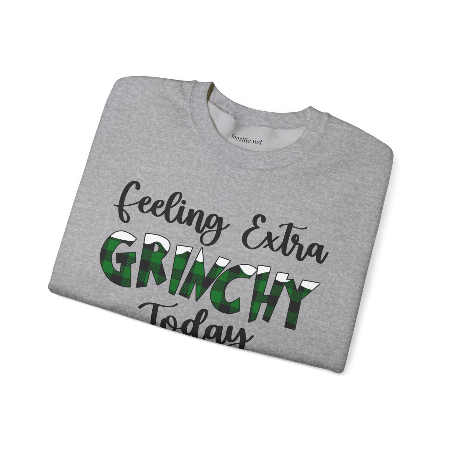 Feeling Extra Grinchy Unisex Heavy Blend™ Crewneck Sweatshirt