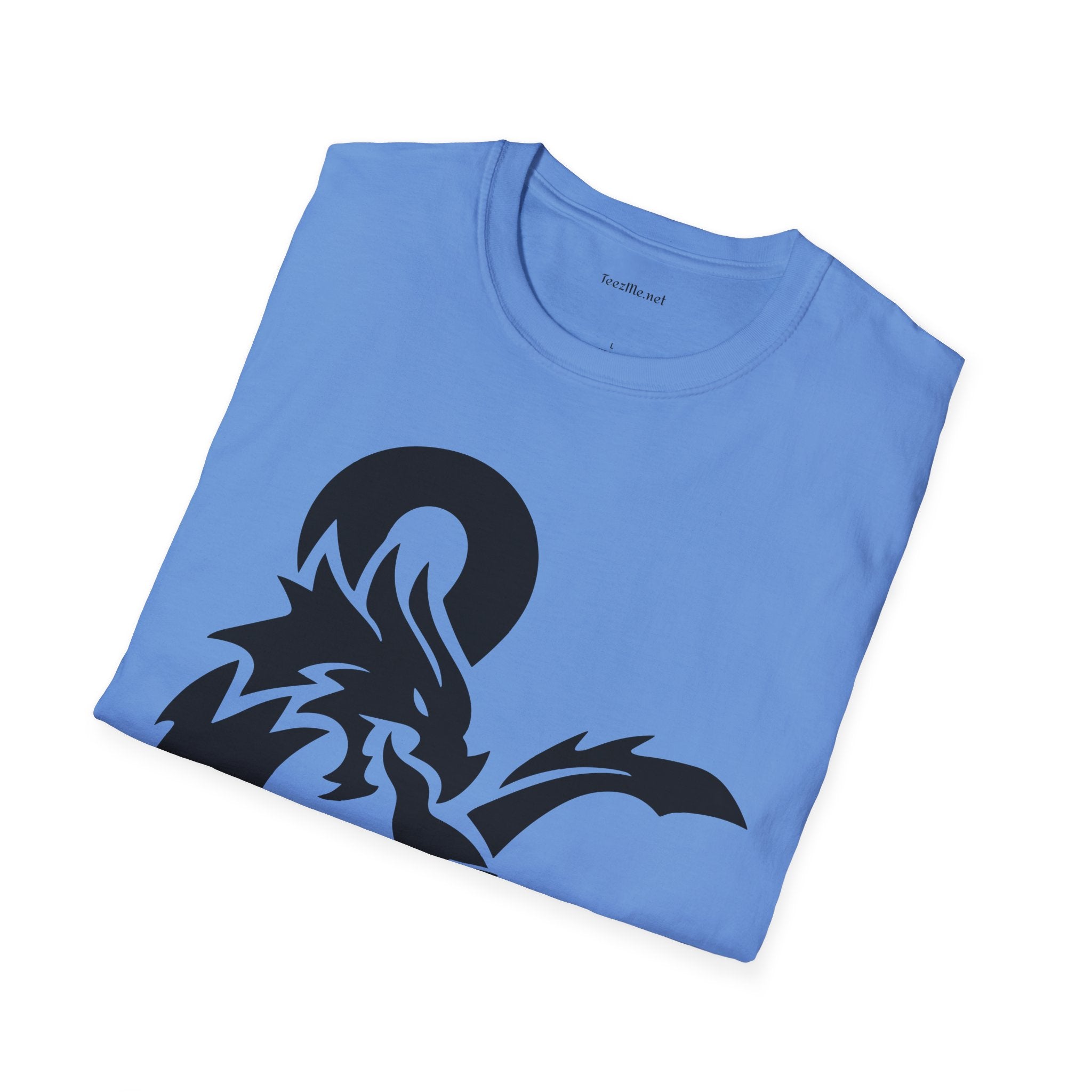 Dragon Fire Dice Unisex Softstyle T-Shirt 100% Cotton Graphic