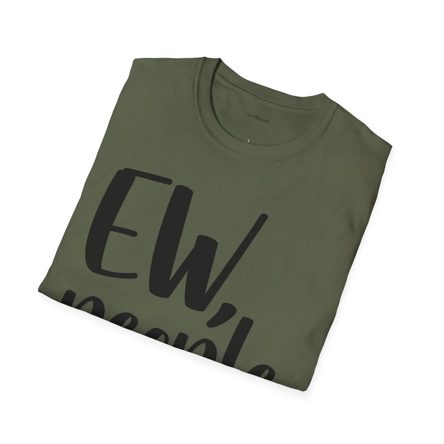 EW, people - Unisex Softstyle T-Shirt I00% Cotton Graphic