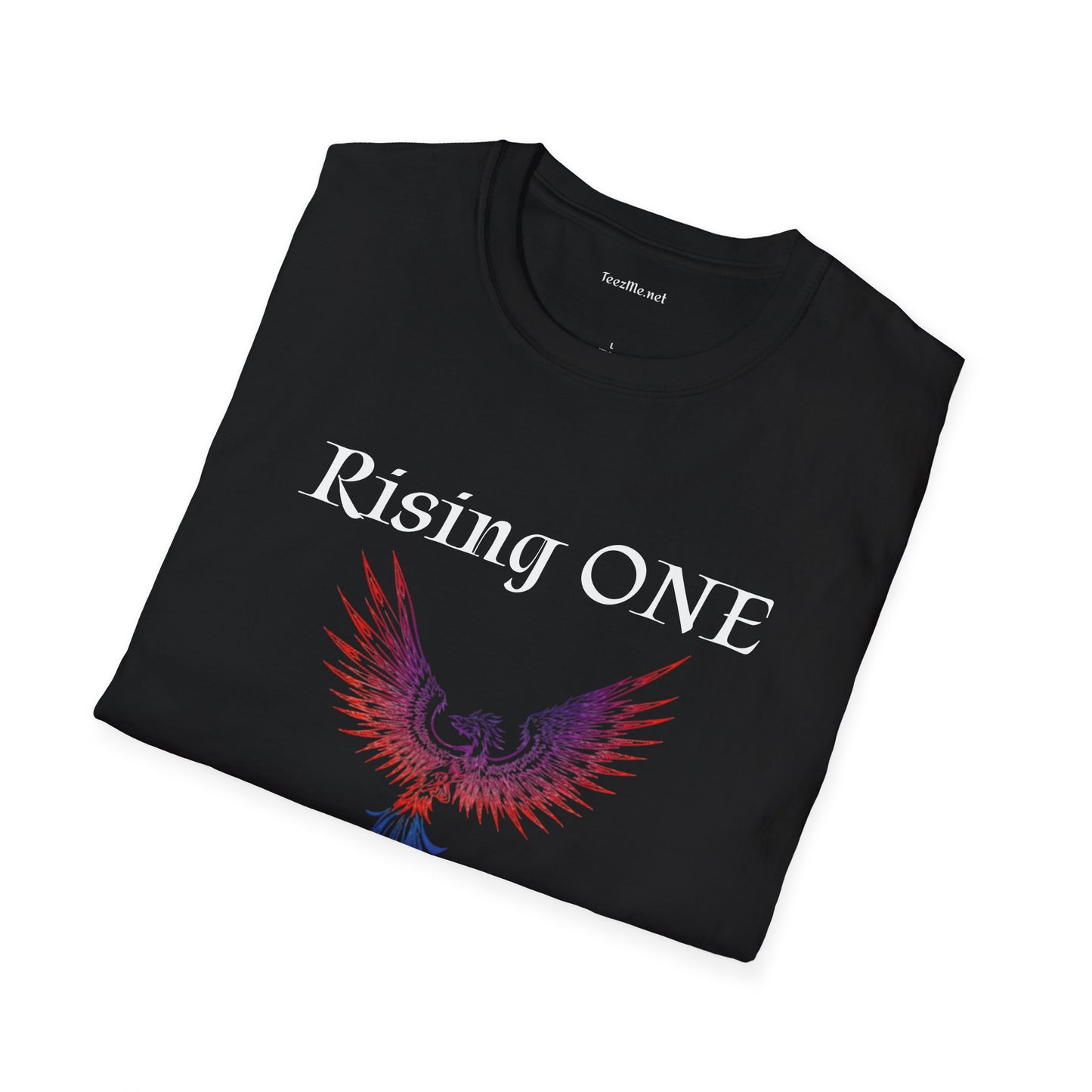 Rising ONE - Unisex Softstyle T-Shirt 100% Cotton Graphic