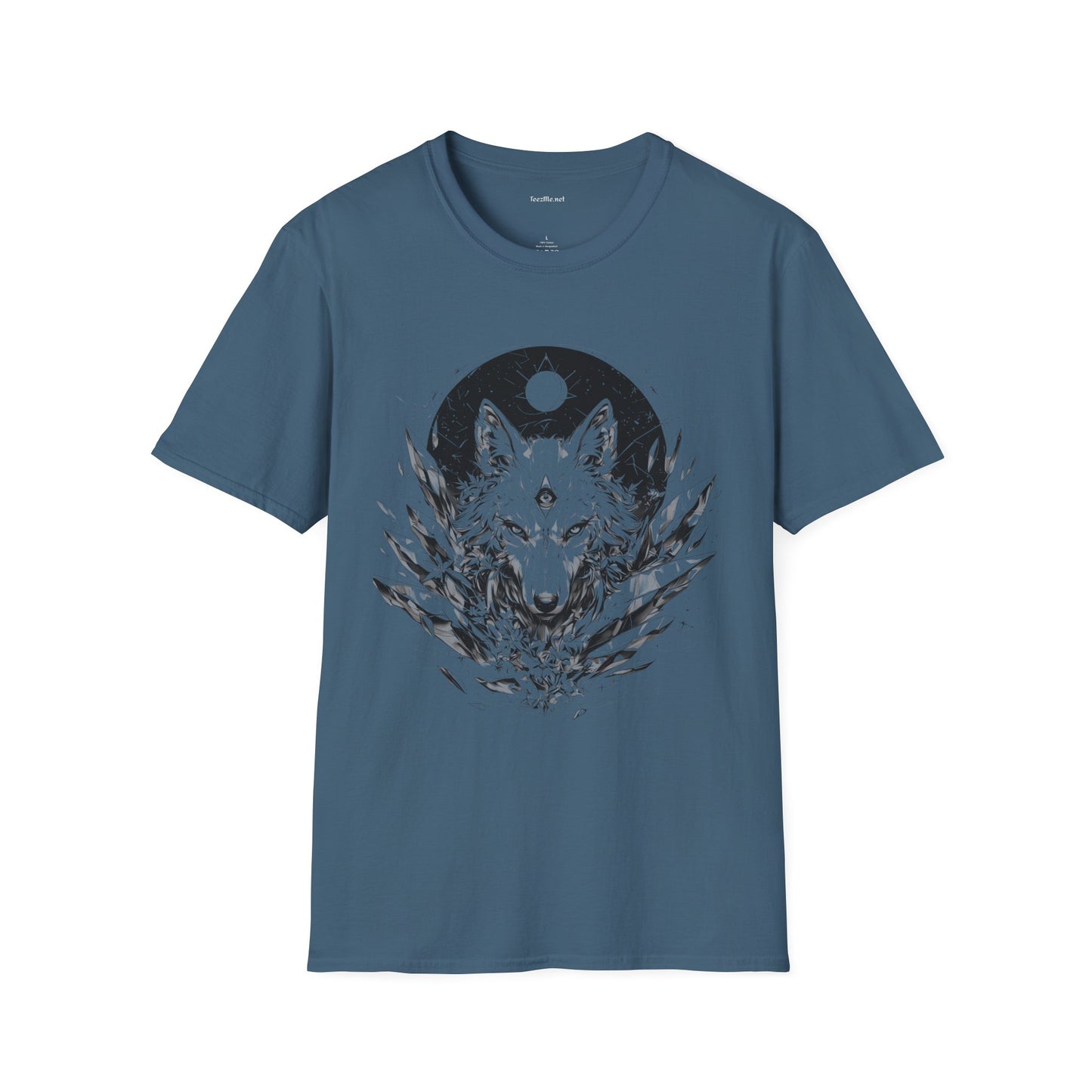 Wolf Spirit - Unisex Softstyle T-Shirt 100% Cotton Graphic