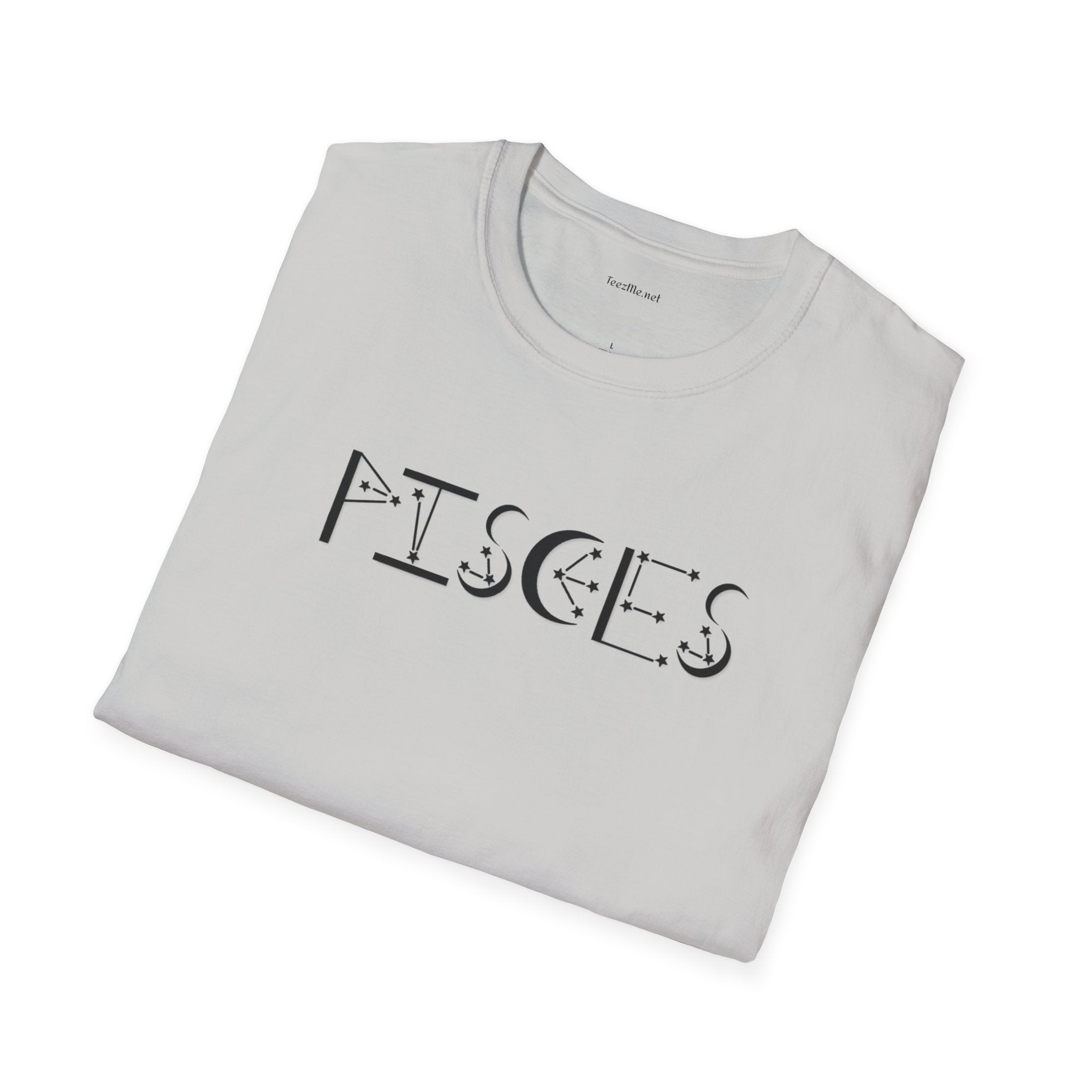 Pisces Zodiac - Unisex Softstyle T-Shirt 100% Cotton Graphic