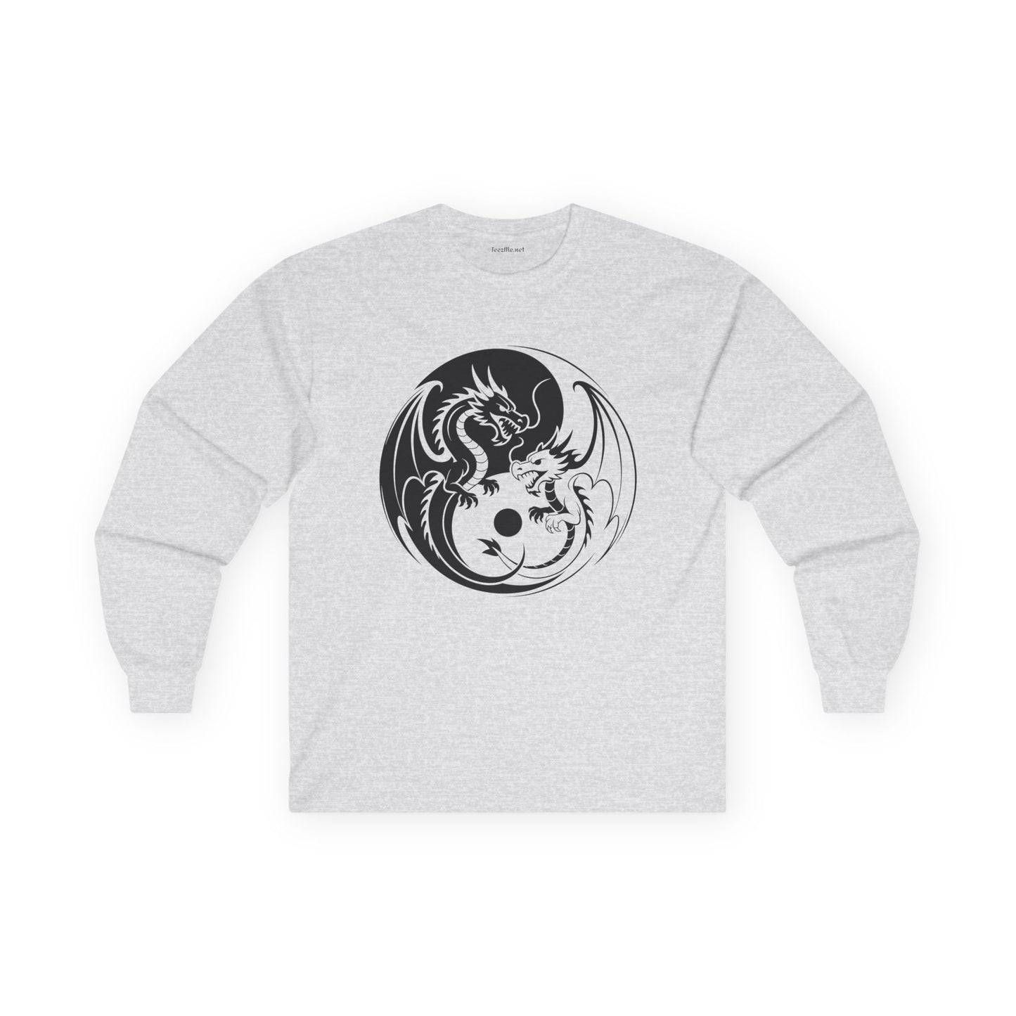 Yin Yang Dragons Unisex Ultra Cotton Long Sleeve Tee