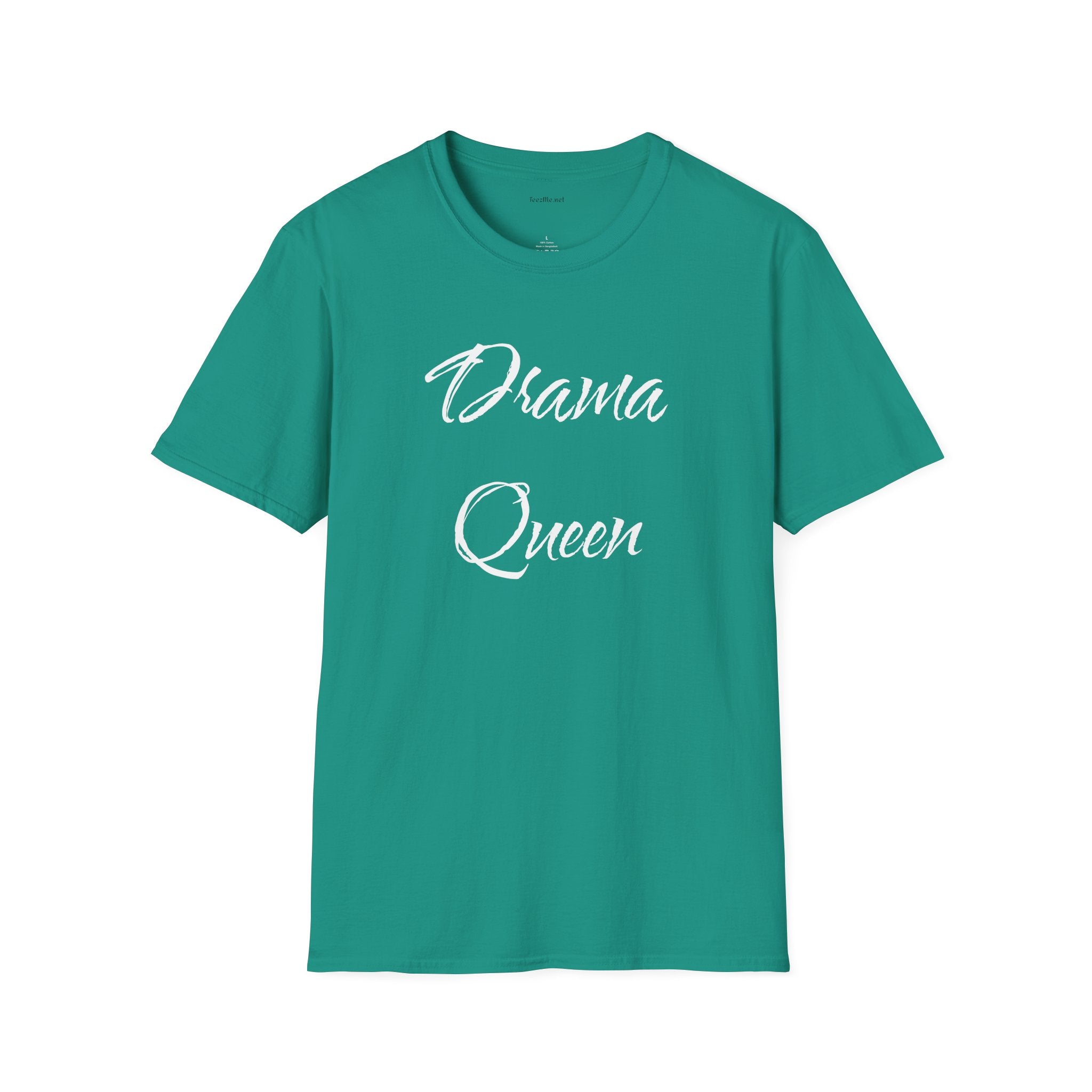 Drama Queen Unisex Softstyle T-Shirt 100% Cotton Graphic