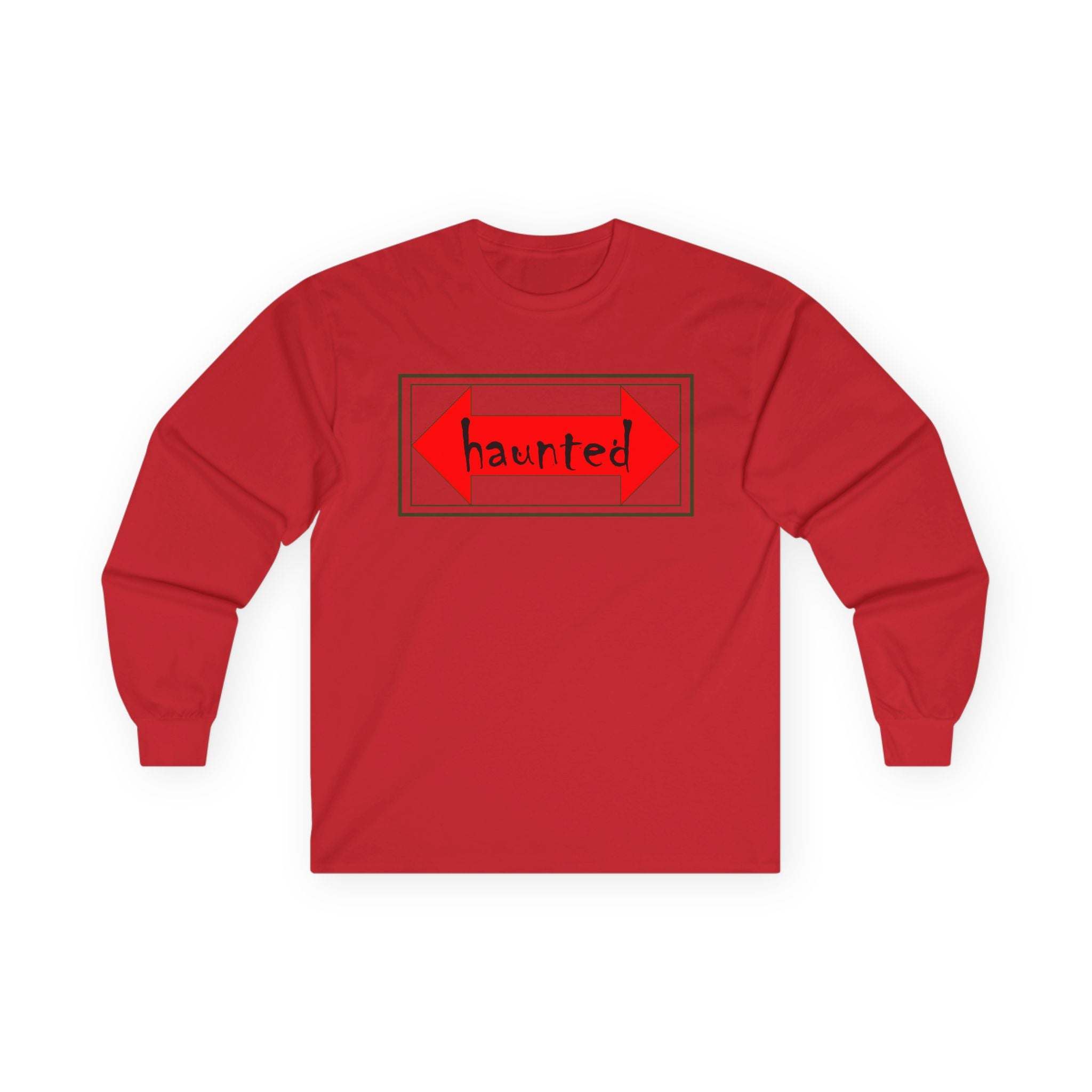 Haunted Unisex Ultra Cotton Long Sleeve Tee