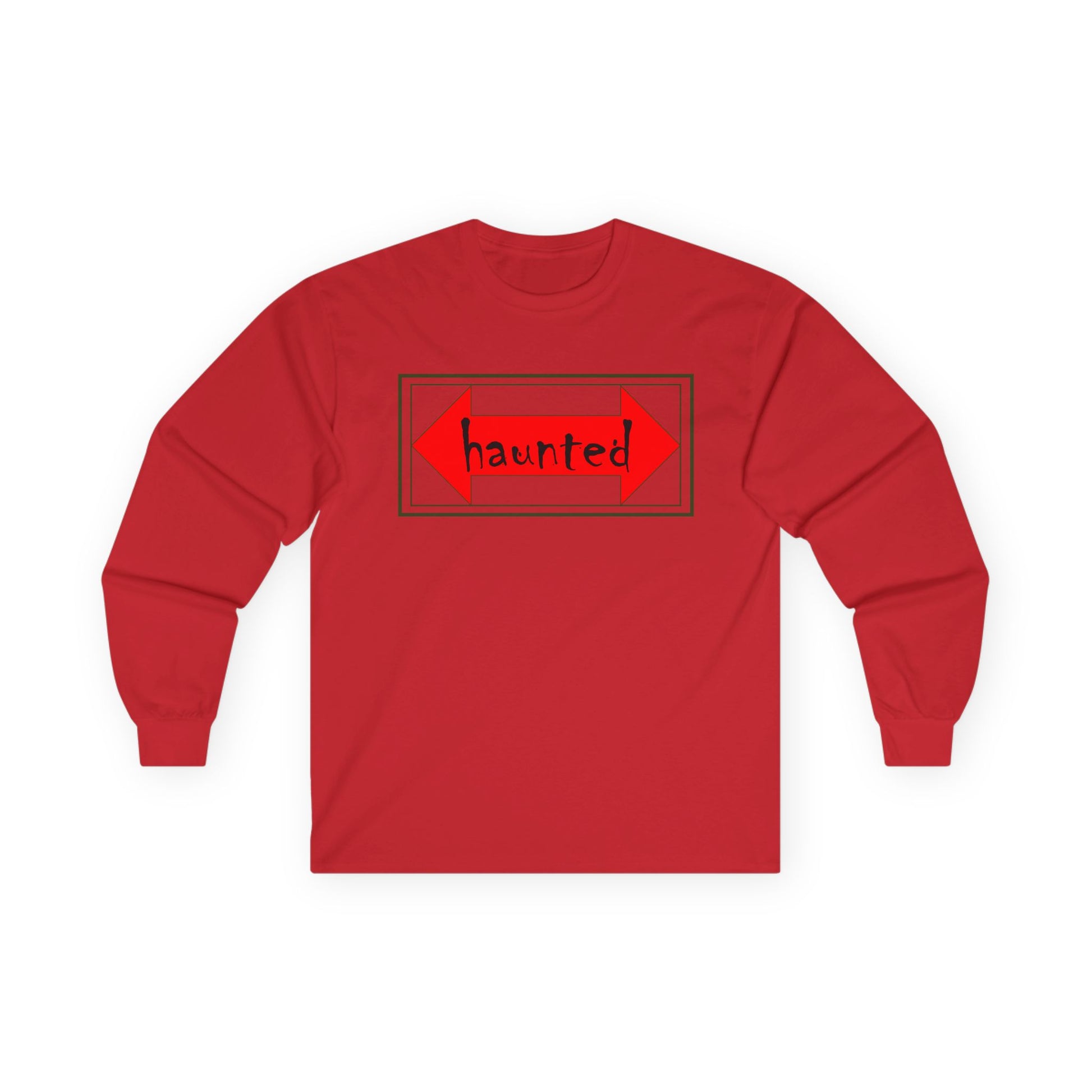 Haunted Unisex Ultra Cotton Long Sleeve Tee