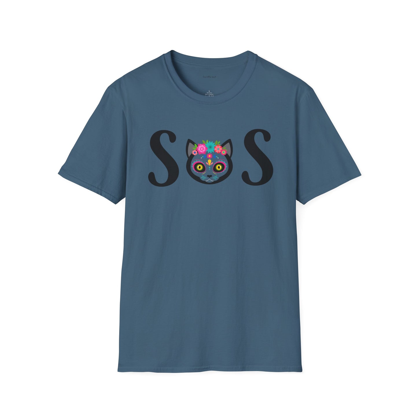 S O S - Unisex Softstyle T-Shirt 100% Cotton Graphic