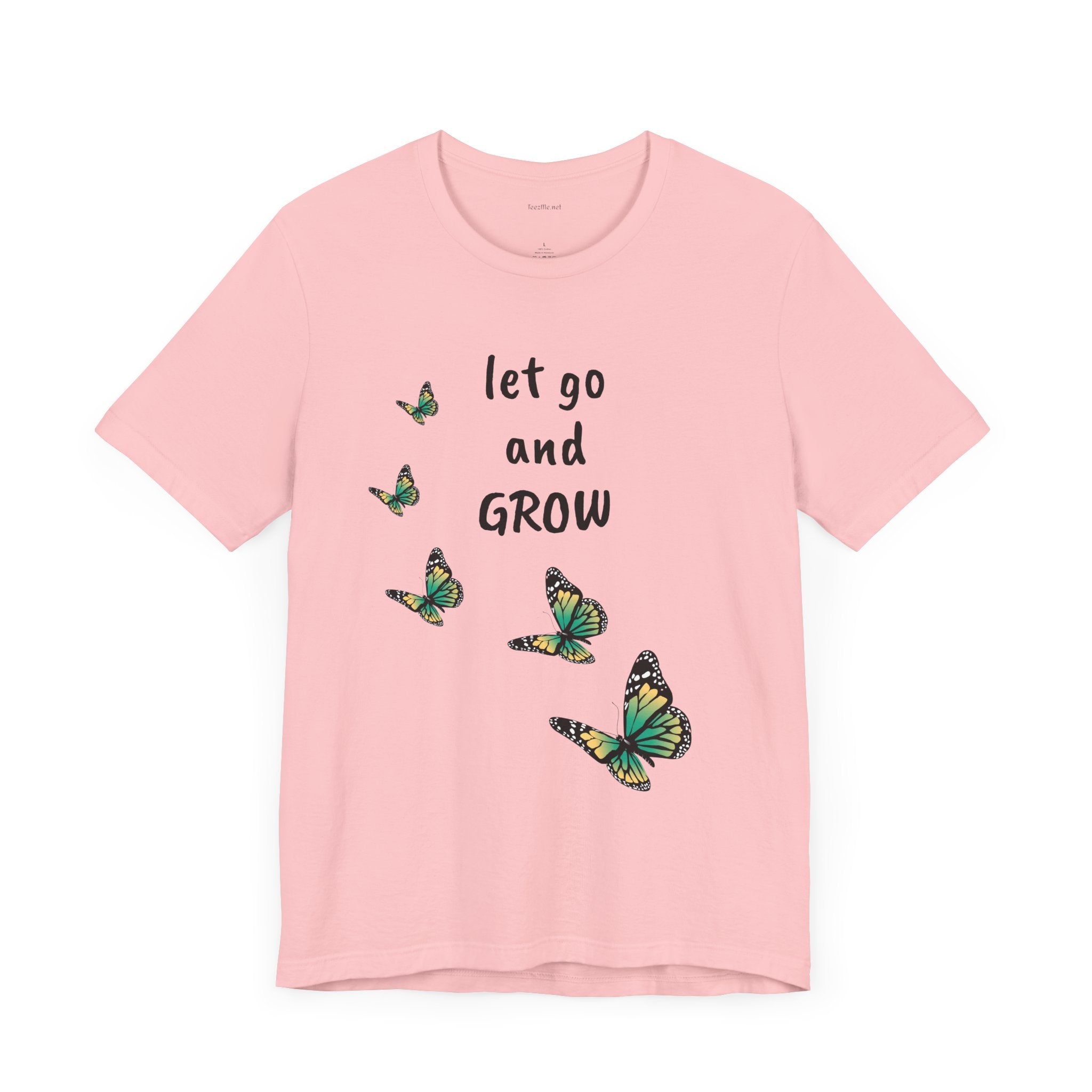 Let Go and GROW - Unisex Jersey Short Sleeve Tee