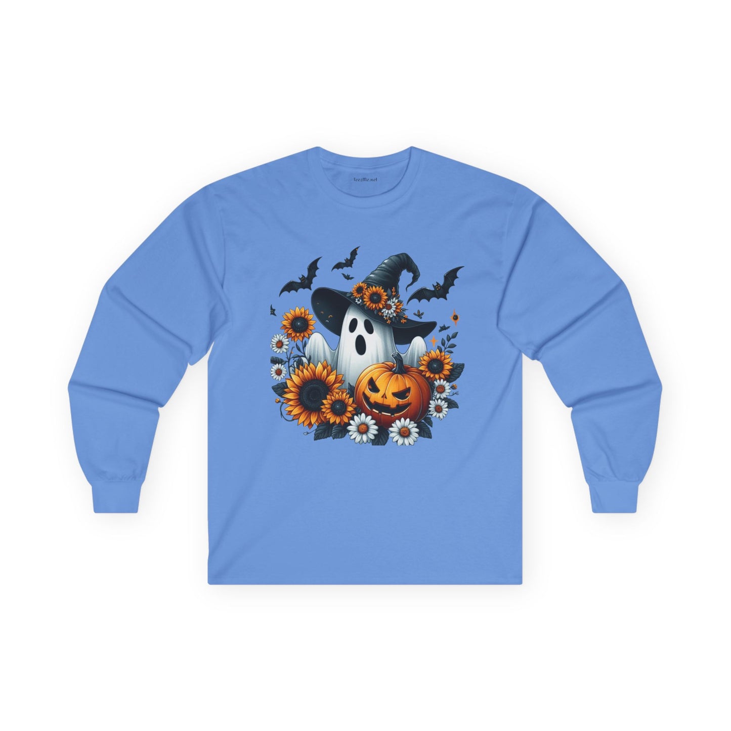 Pumpkin Ghost Harvest Unisex Ultra Cotton Long Sleeve Tee