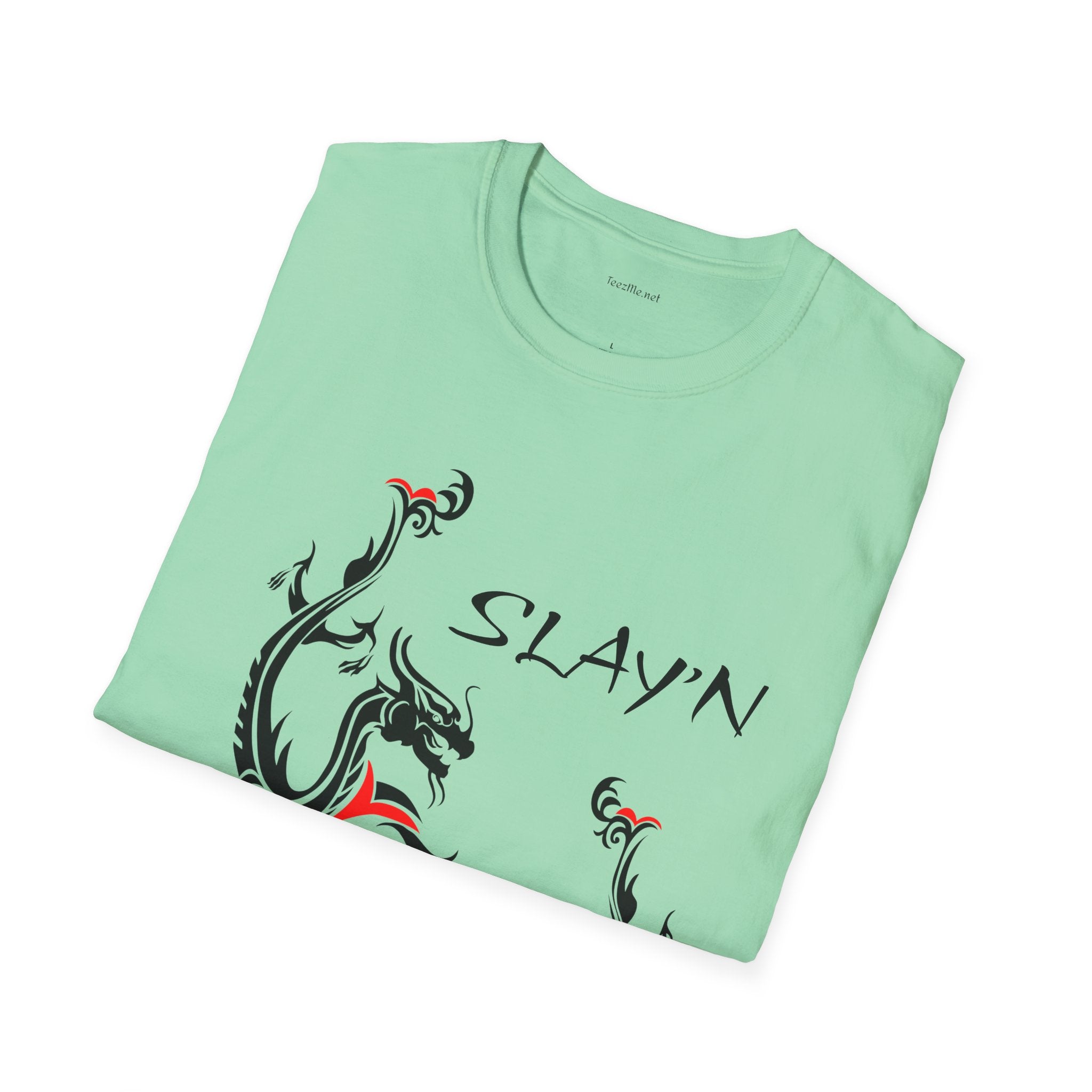 SLAY'N - Unisex Softstyle T-Shirt 100% Cotton Graphic