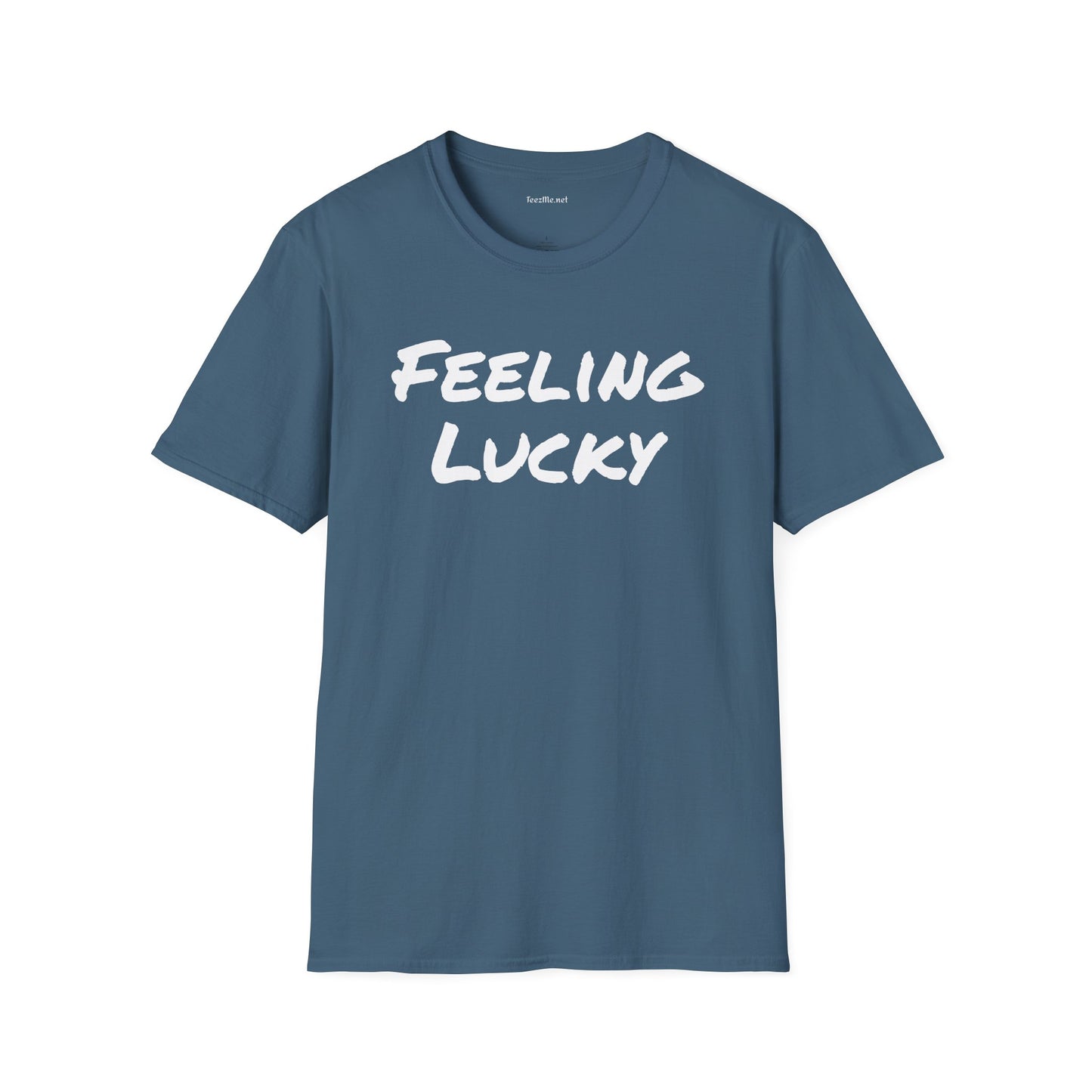 Feeling Lucky - Unisex Softstyle T-Shirt 100% Cotton Graphic