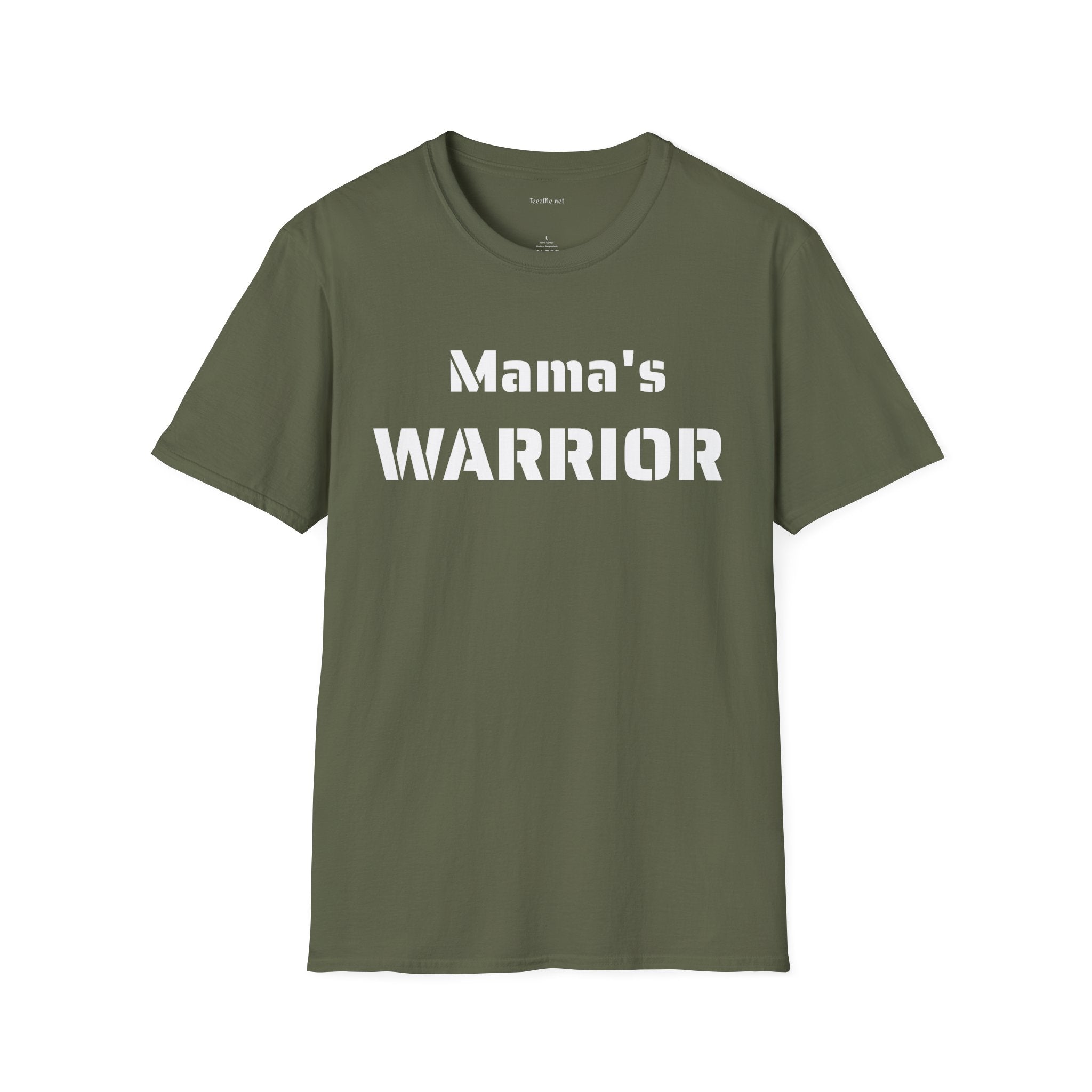 Mama's Warrior - Unisex Softstyle T-Shirt 100% Cotton Graphic