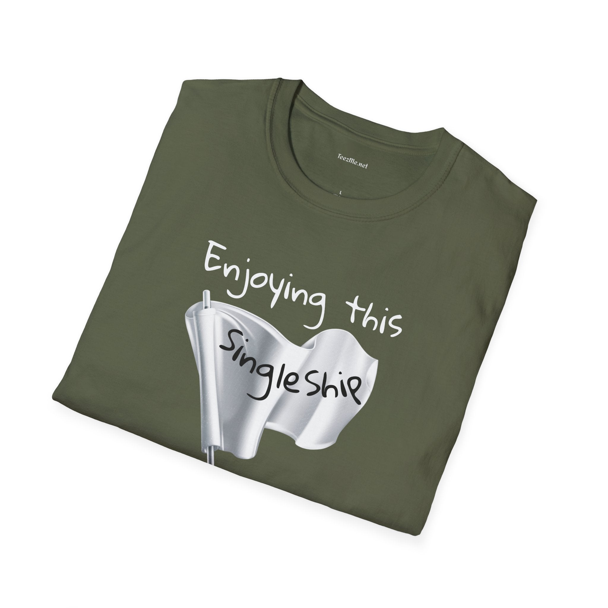 Enjoying this SingleShip- Unisex Softstyle T-Shirt 100% Cotton Graphic