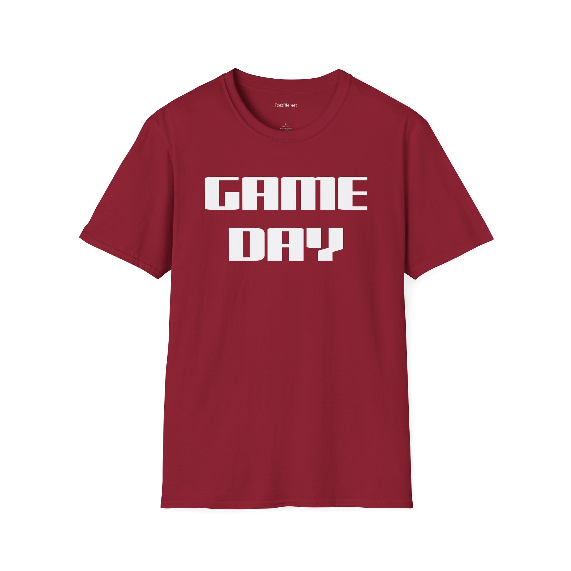 Game Day Unisex Softstyle T-Shirt 100% Cotton Graphic