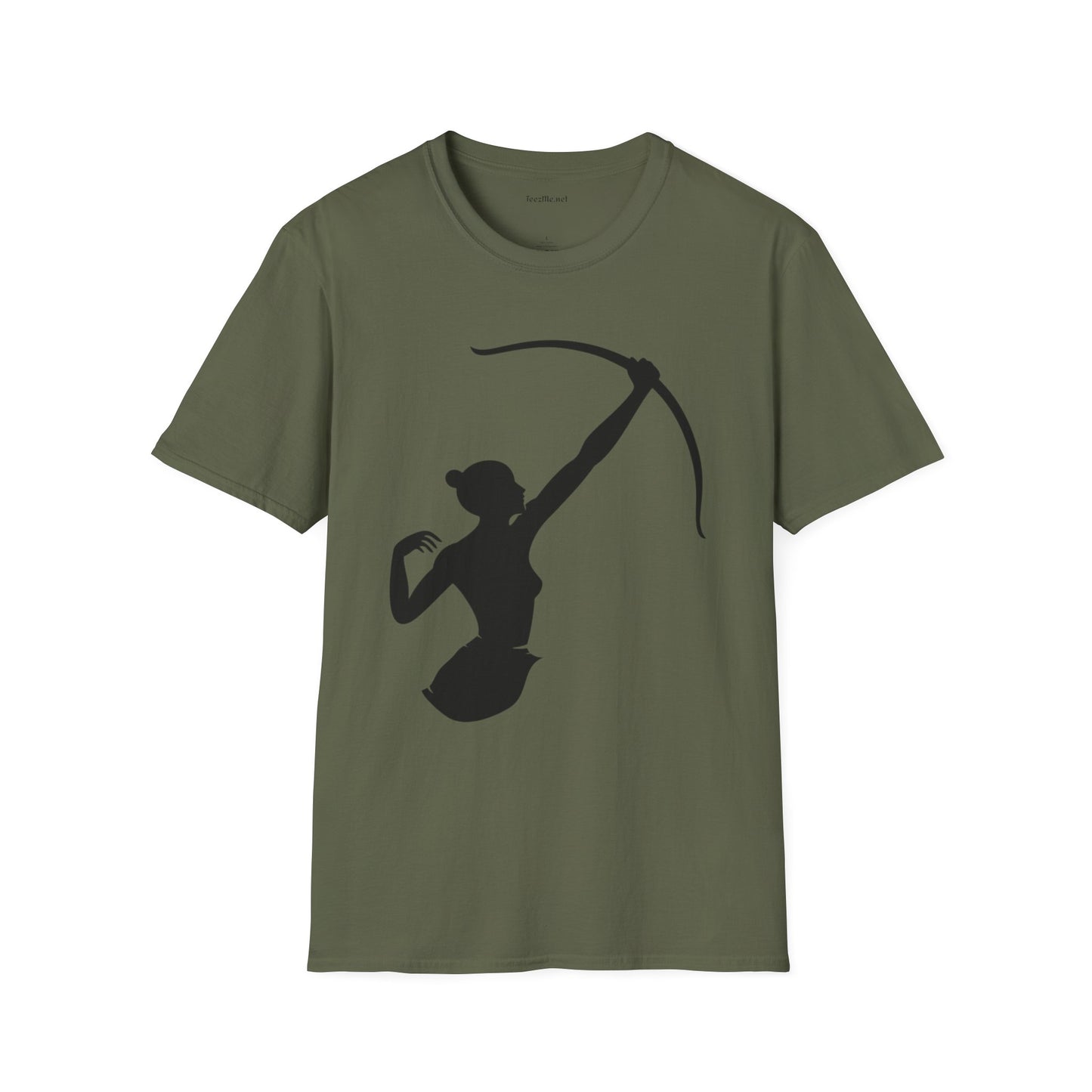 Female Archer Unisex Softstyle T-Shirt 100% Cotton Graphic