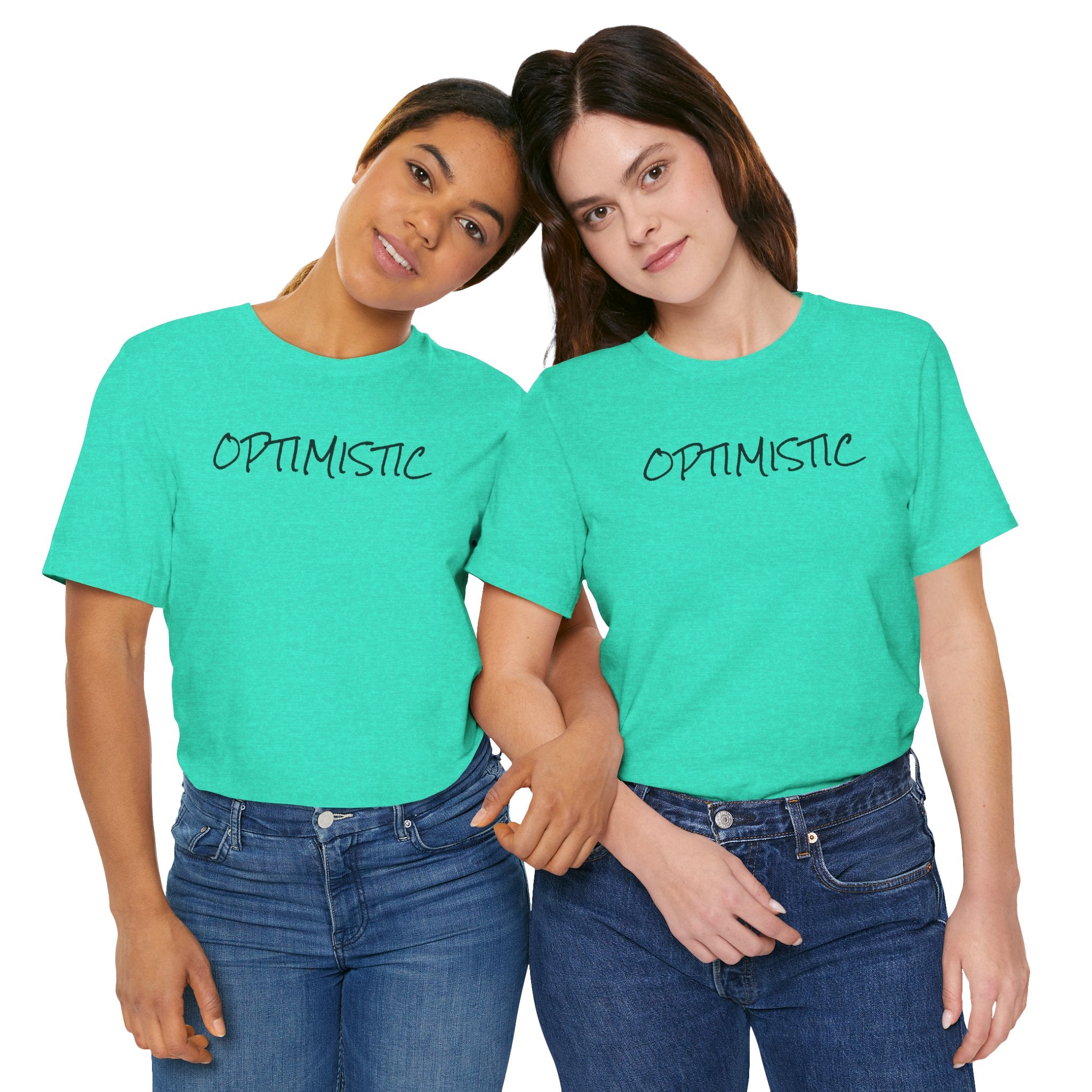 OPTIMISTIC - Unisex Jersey Short Sleeve Tee