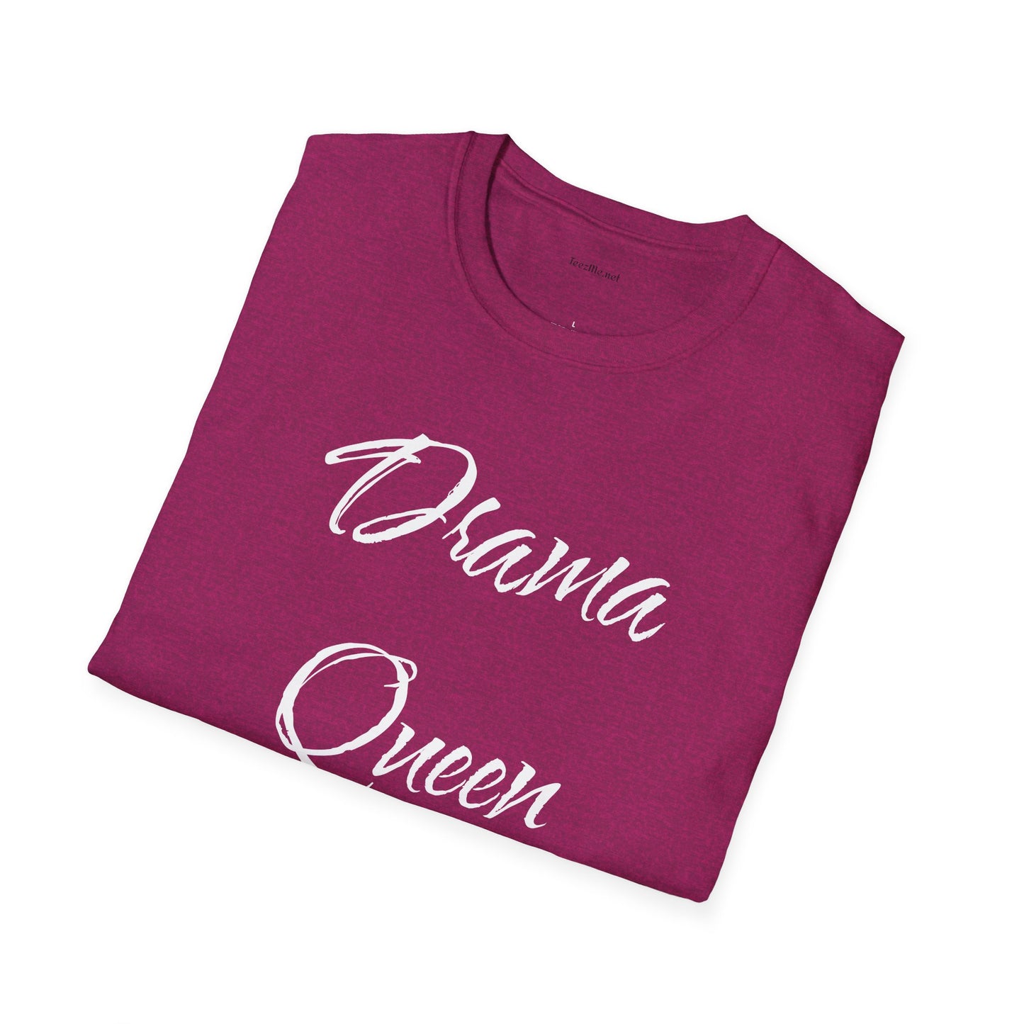 Drama Queen Unisex Softstyle T-Shirt 100% Cotton Graphic