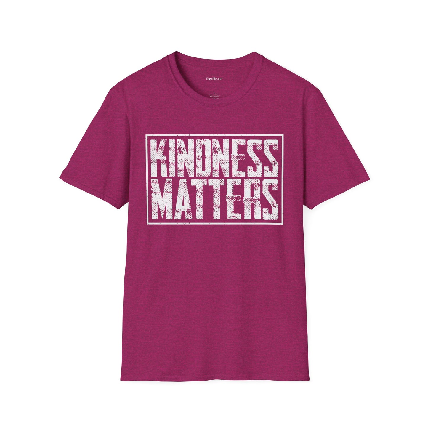 Kindness Matters 2 Unisex Soft Style T-Shirt 100% Cotton Graphic