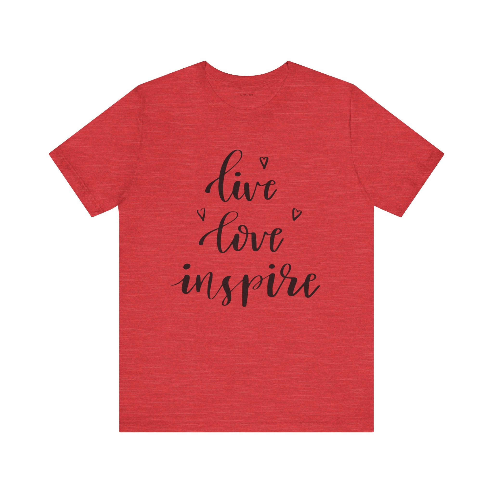 Live Love Inspire - Unisex Jersey Short Sleeve Tee