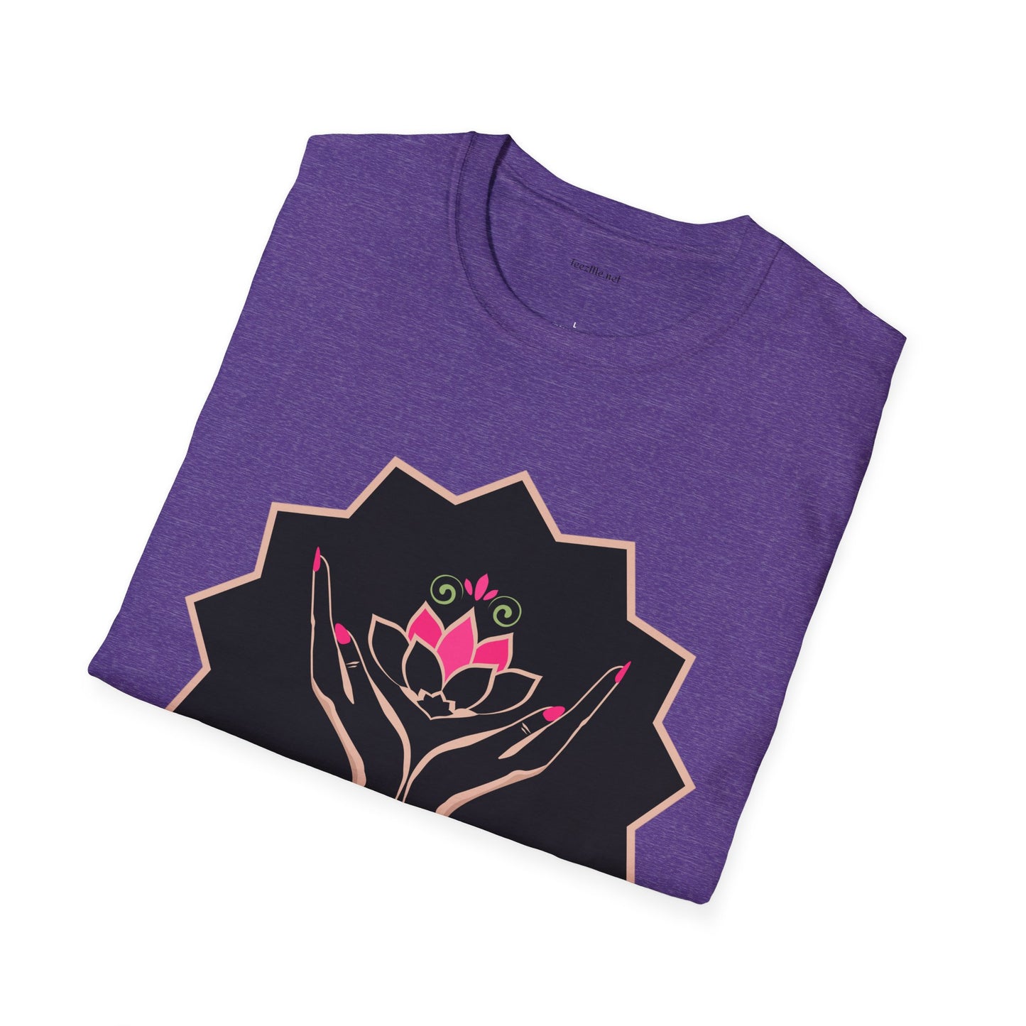 Pink Lotus - Unisex Softstyle T-Shirt 100% Cotton Graphic