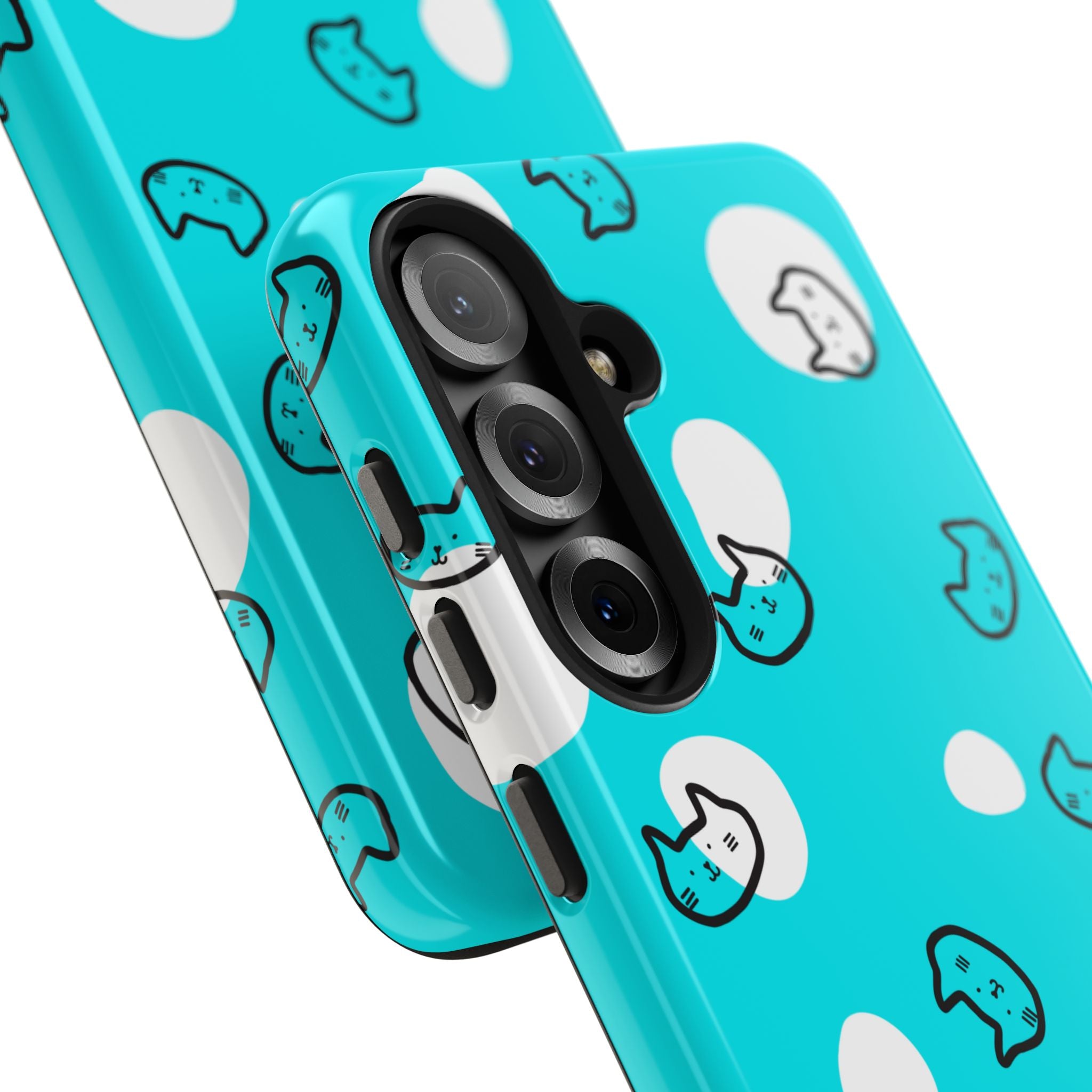 Cute Cat Pattern Cell Phone Case Tough Phone Cases