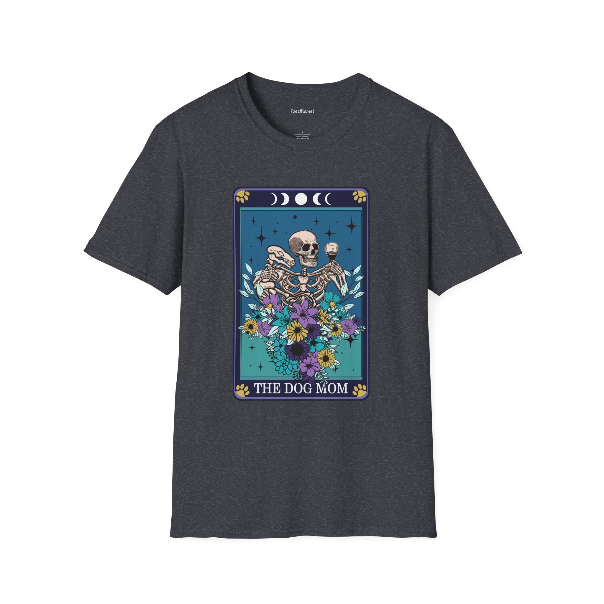 The Dog Mom Unisex Softstyle T-Shirt 100% Cotton #tarot