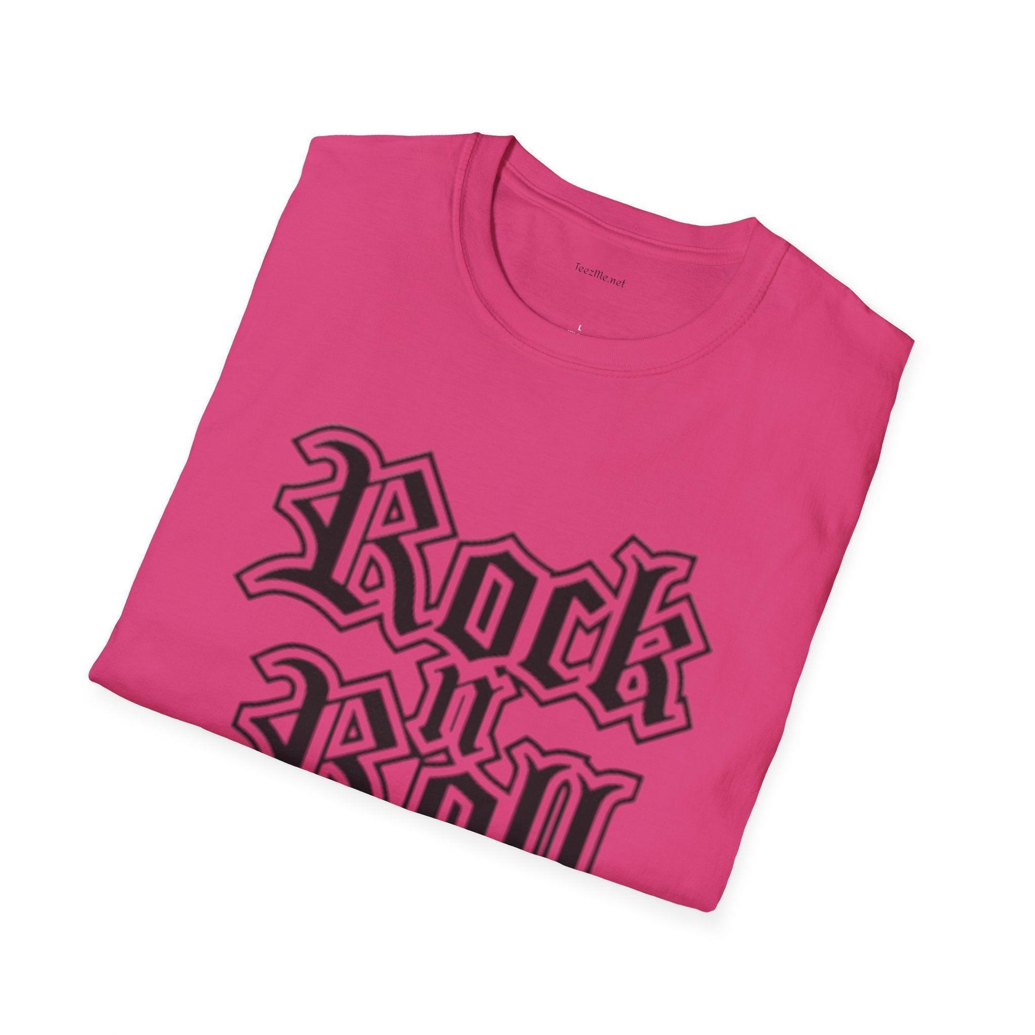 ROCK n ROLL - Unisex Softstyle T-Shirt 100% Cotton Graphic
