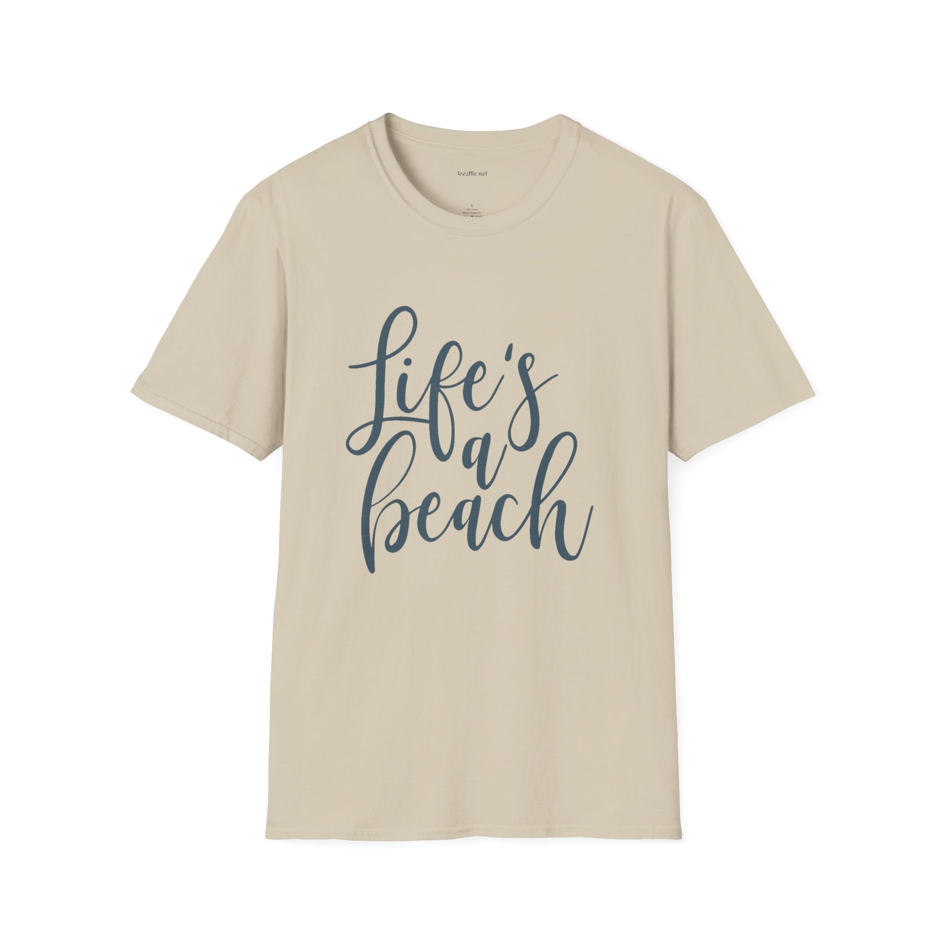 Life's a Beach T-Shirt — Casual Coastal Graphic Tee
