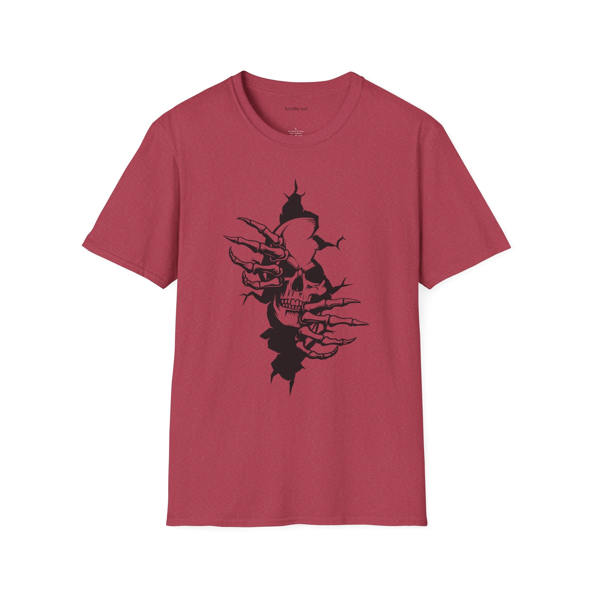 Skull in the Wall Unisex Softstyle T-Shirt 100% Cotton