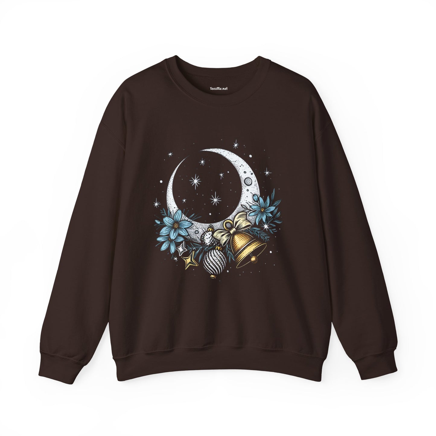 Moon with Ornaments 04 Unisex Heavy Blend™ Crewneck Sweatshirt