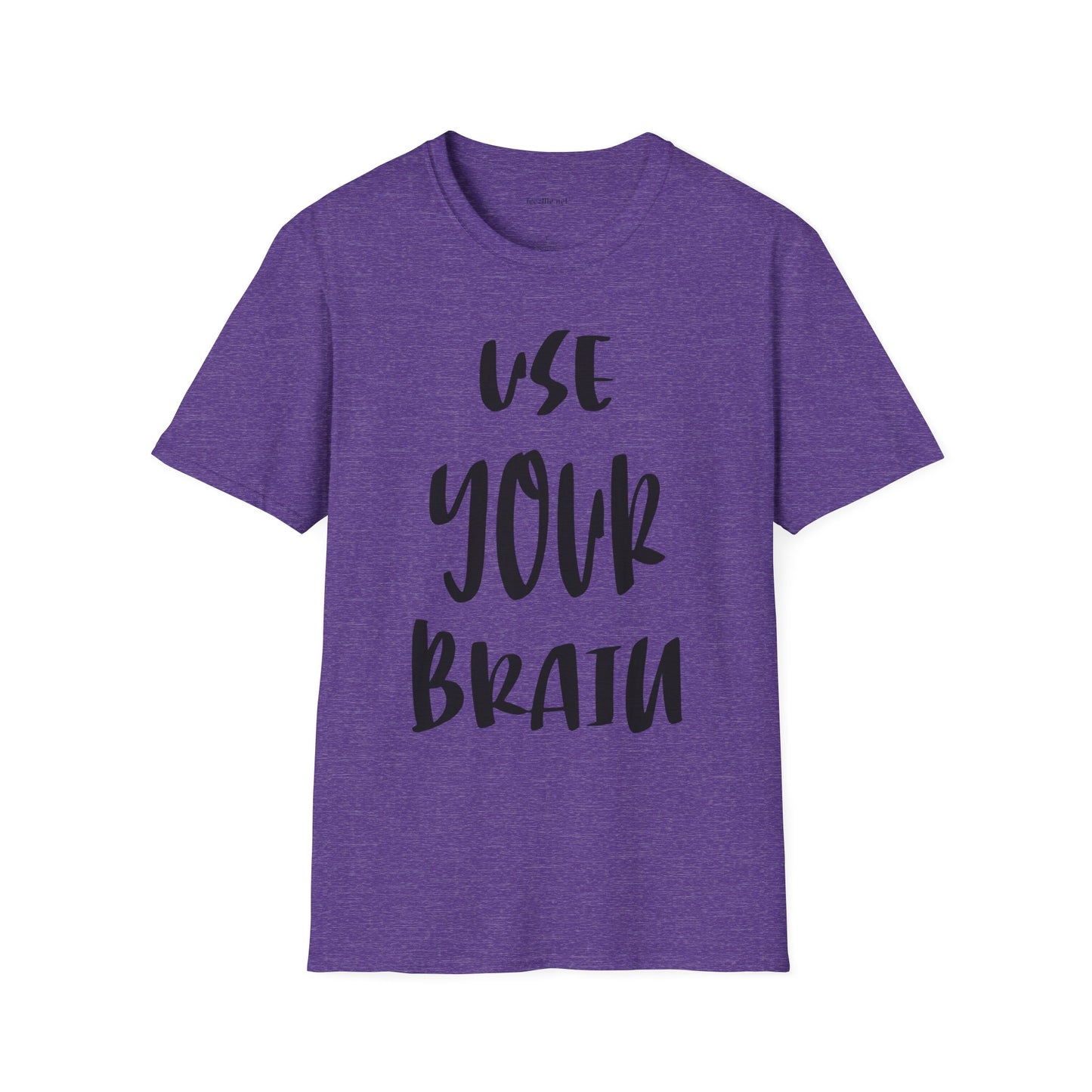 Use Your Brain Unisex Soft Style T-Shirt 100% Cotton Graphic