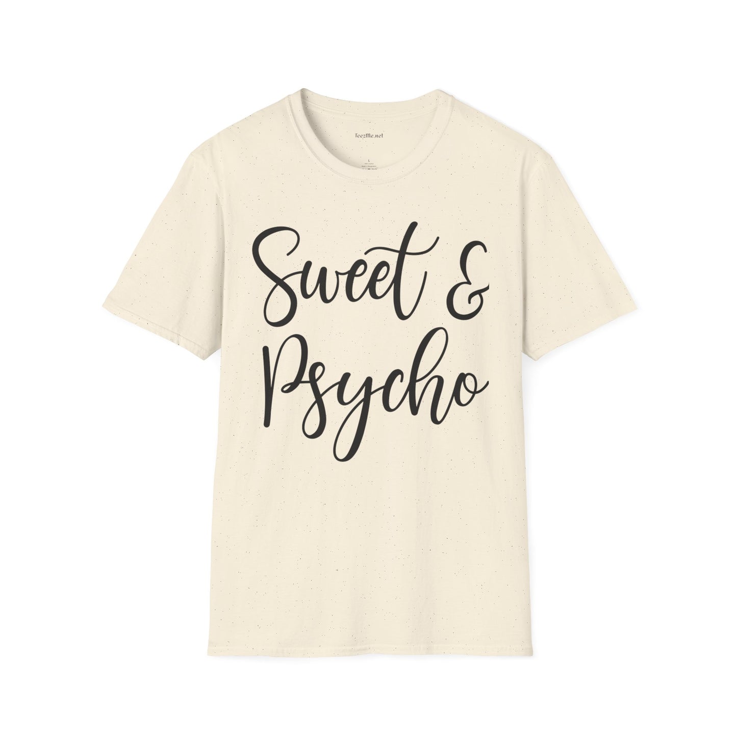 Sweet & Psycho Unisex Softstyle T-Shirt 100% Cotton