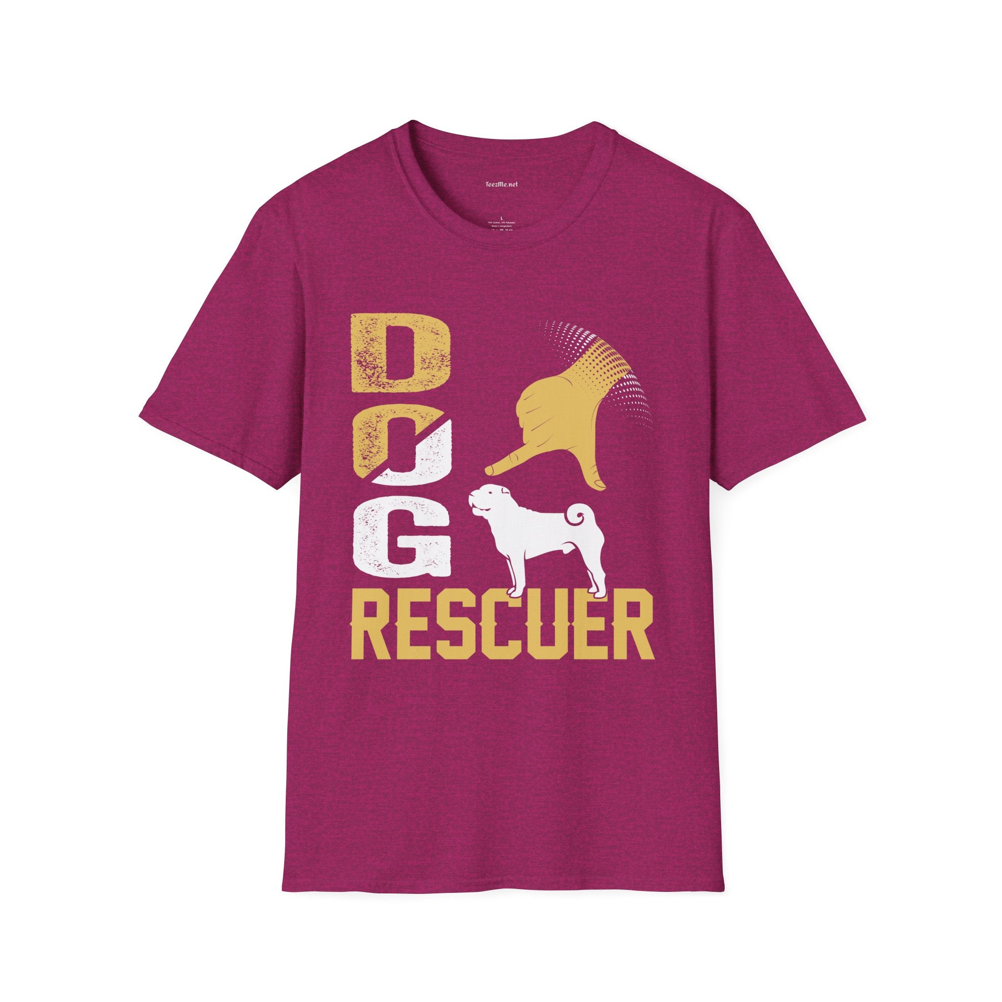 Dog Rescuer T-Shirt — Rescue Dog Adoption Advocate Tee