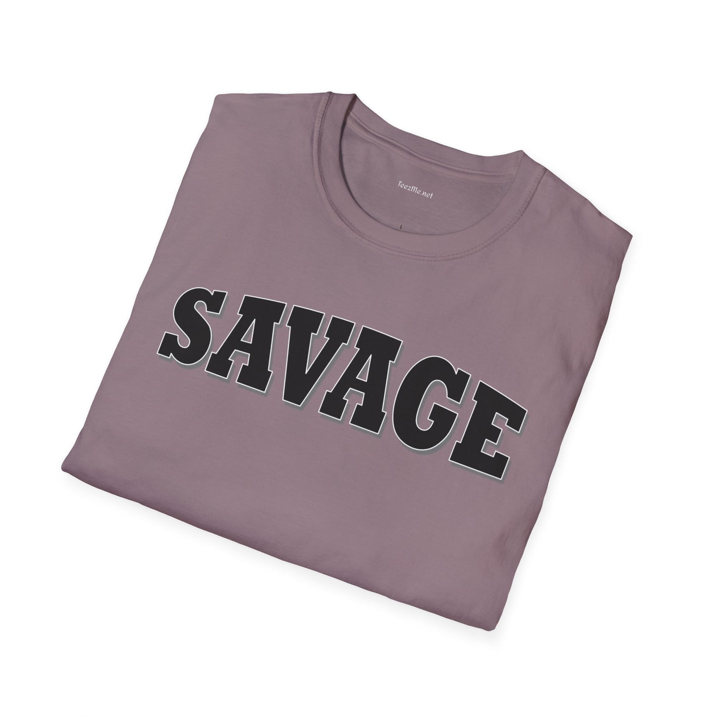 SAVAGE - Unisex Softstyle T-Shirt 100% Cotton Graphic