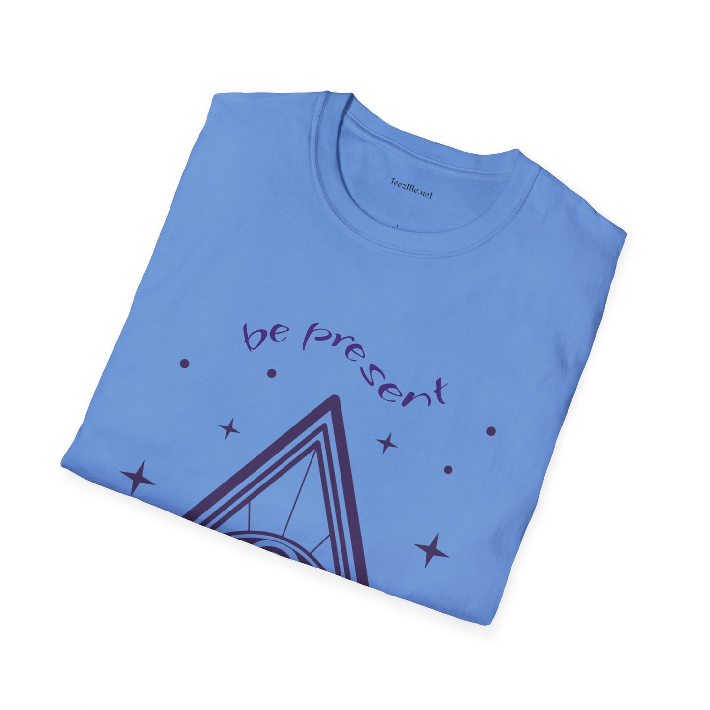 Be present (mystic sign) - Unisex Softstyle T-Shirt 100% Cotton Graphic