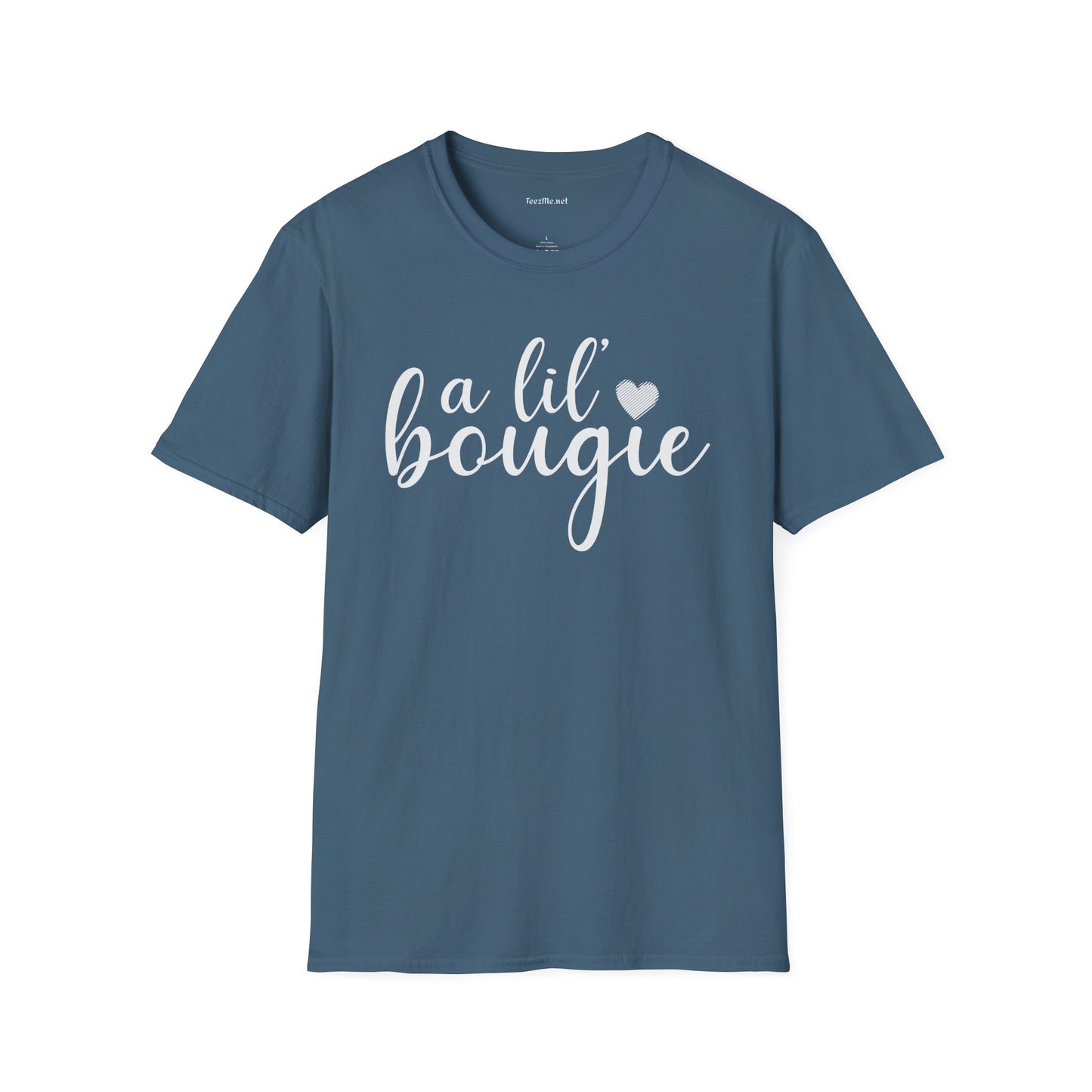 A lil bougie Unisex Softstyle T-Shirt 100% Cotton Graphic