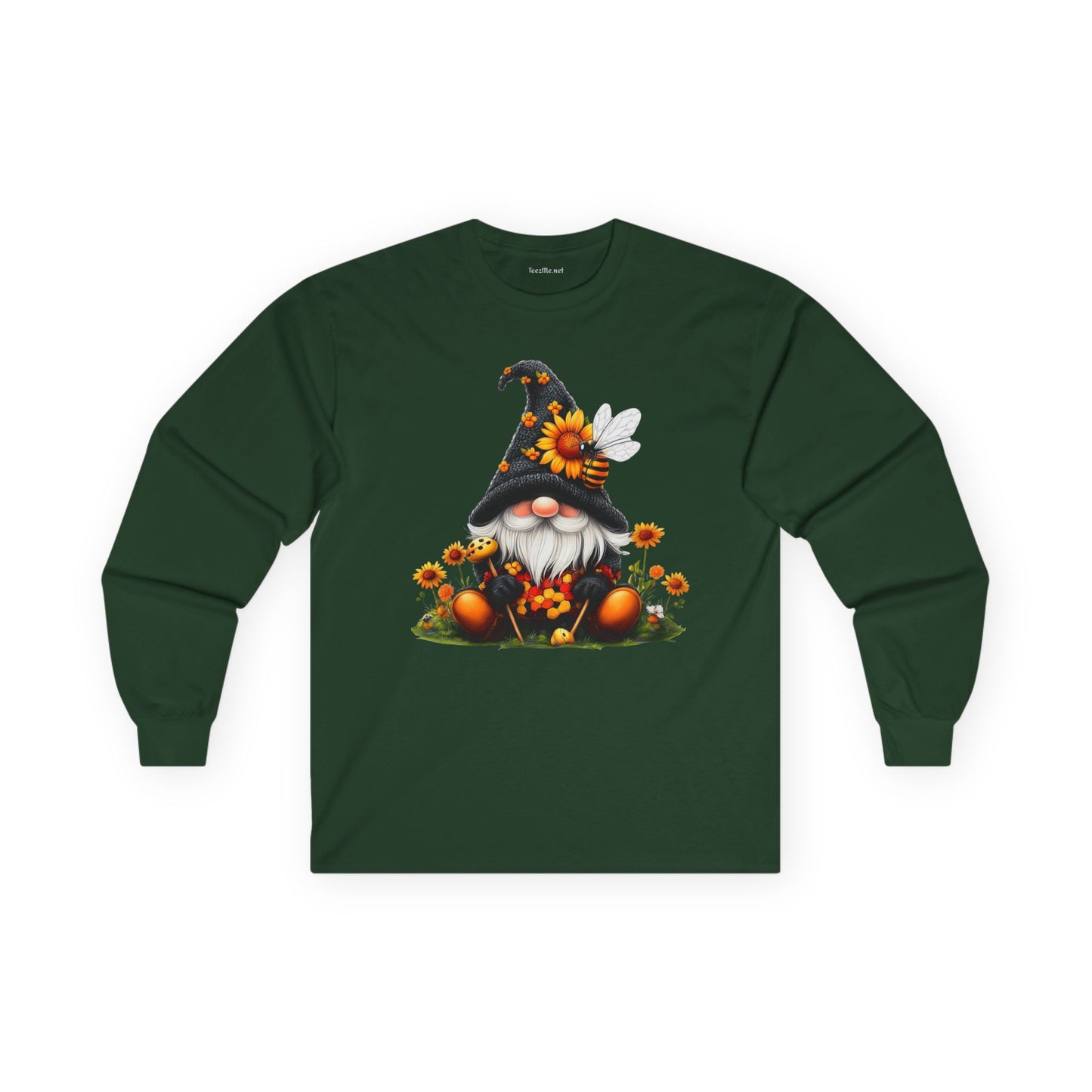 Honey Bee Gnome 02 Unisex Ultra Cotton Long Sleeve Tee