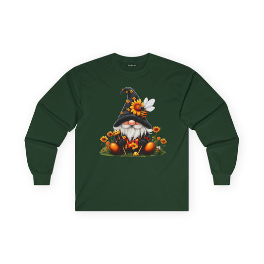 Honey Bee Gnome 02 Unisex Ultra Cotton Long Sleeve Tee