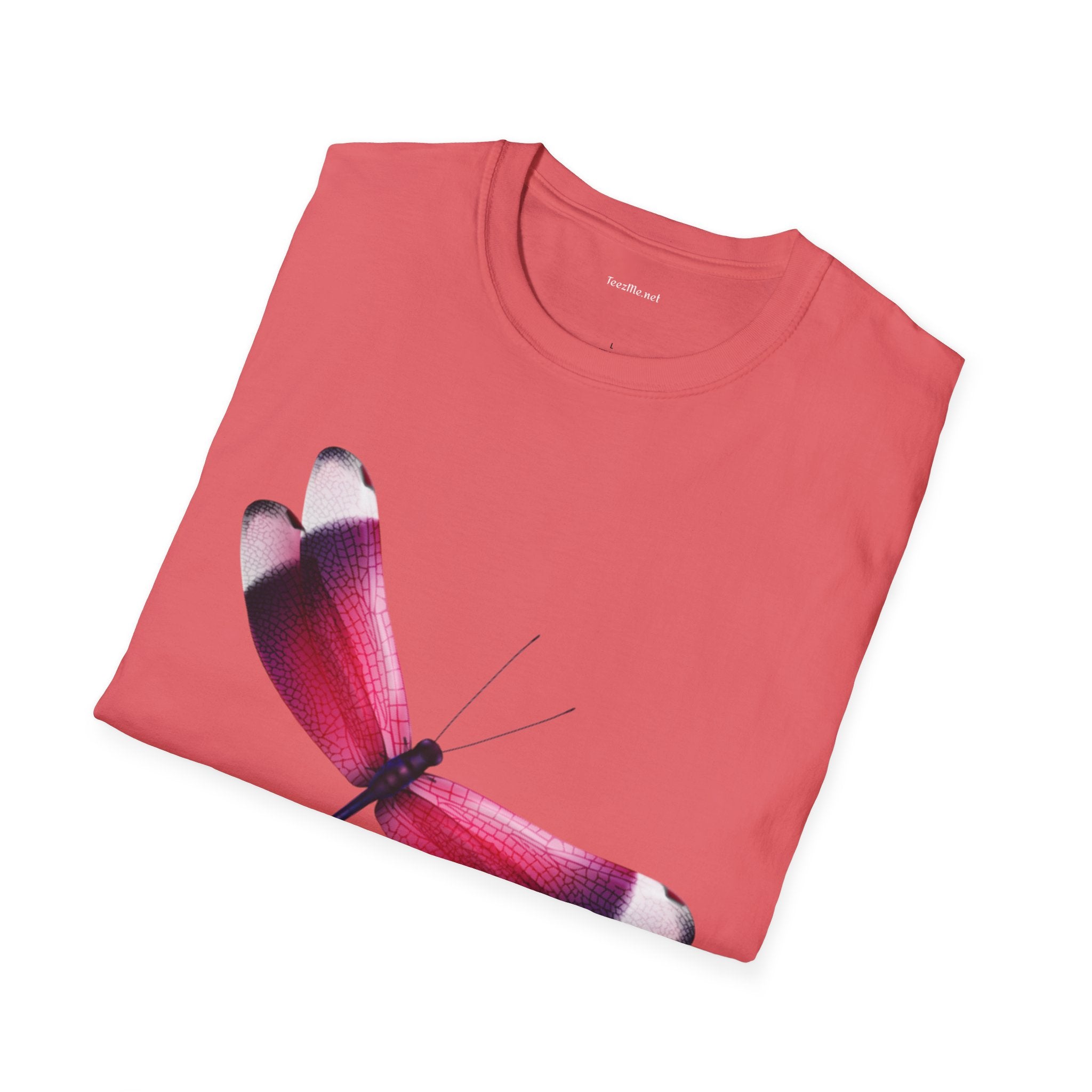 Dragonfly - Unisex Softstyle T-Shirt 100% Cotton Graphic
