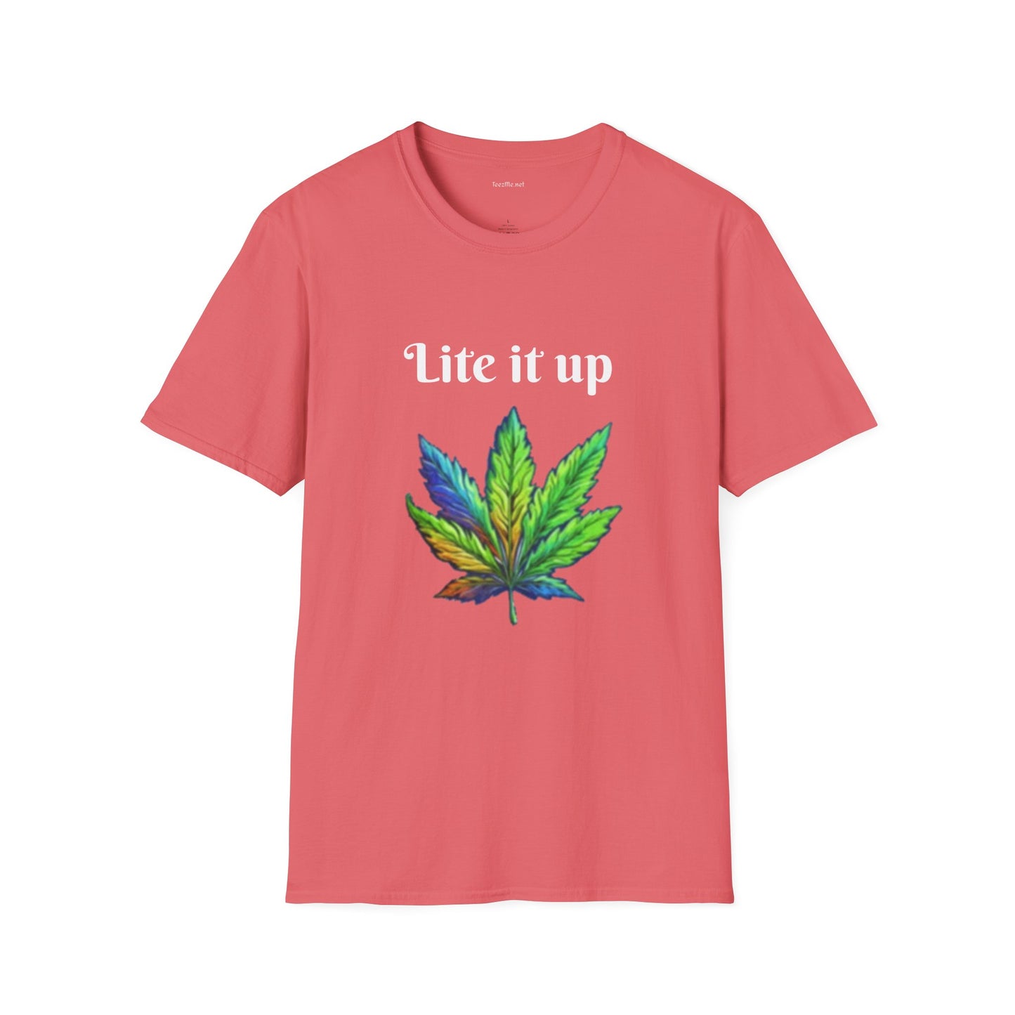 Lite it up - Unisex Softstyle T-Shirt 100% Cotton Graphic