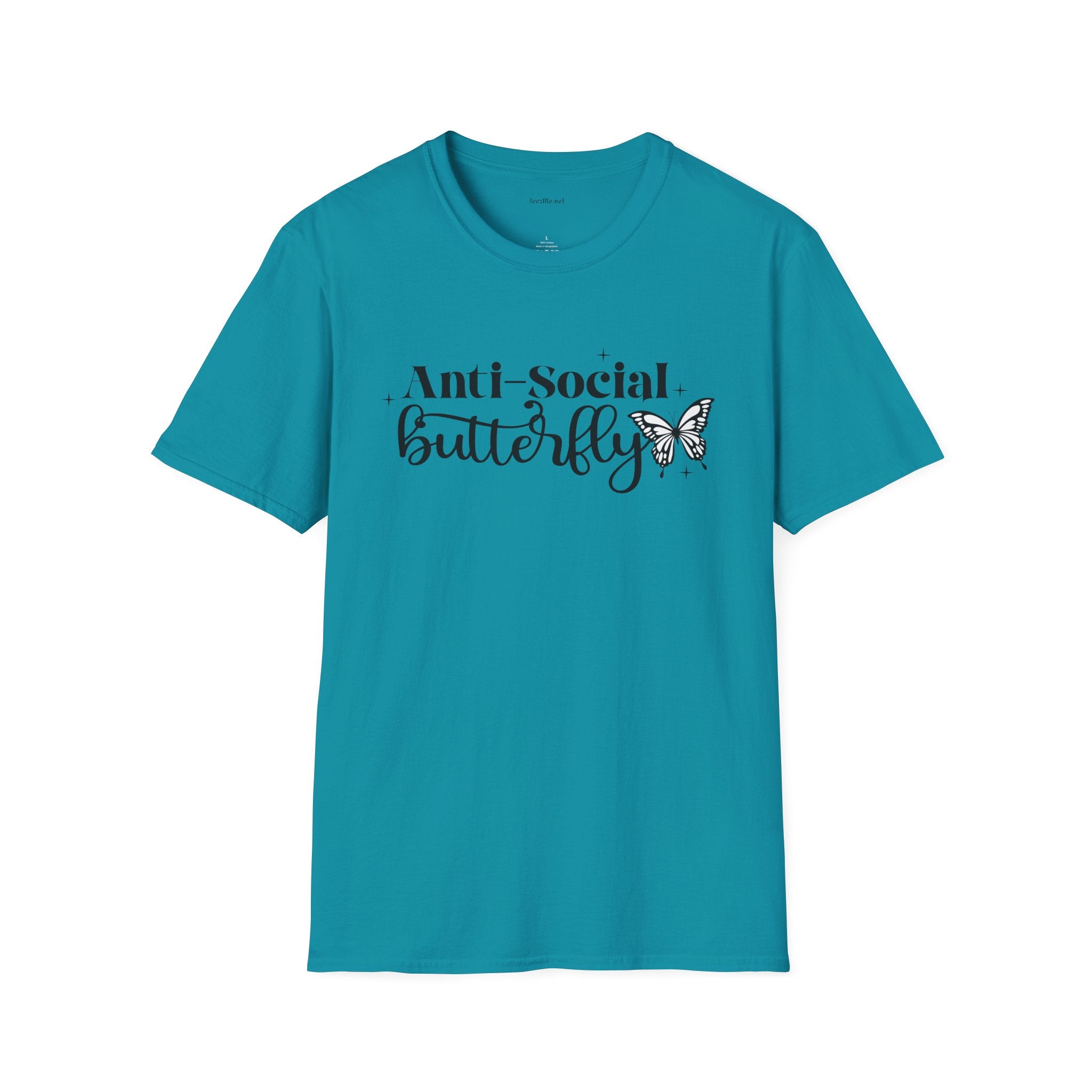 Anti-Social Butterfly T-Shirt — Cute Introvert Graphic Tee