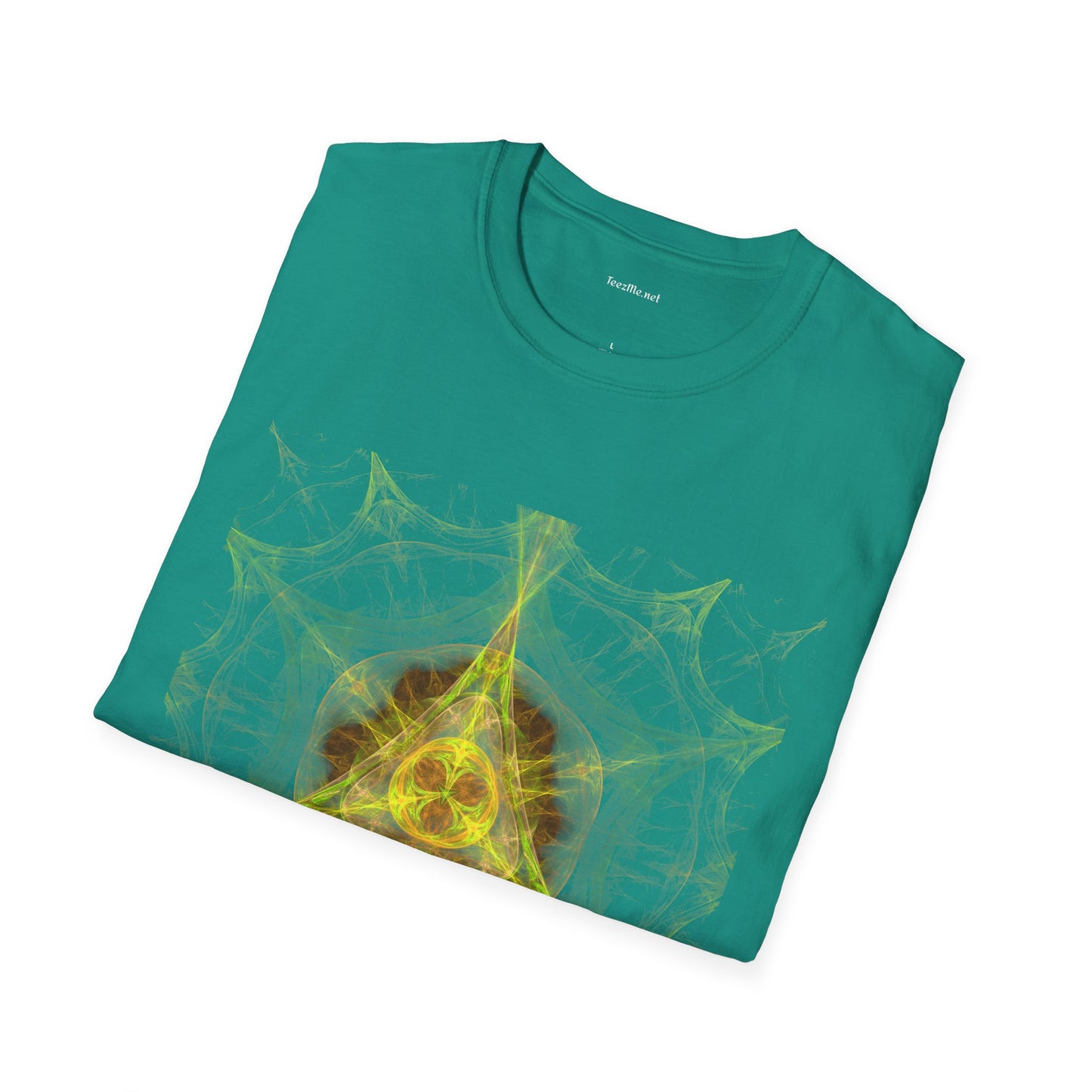 Magical Runic Sign for a Better Future - Unisex Softstyle T-Shirt 100% Cotton Graphic